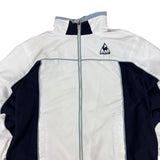 Le Coq Sportif White Logo Windbreaker (Women’s L)