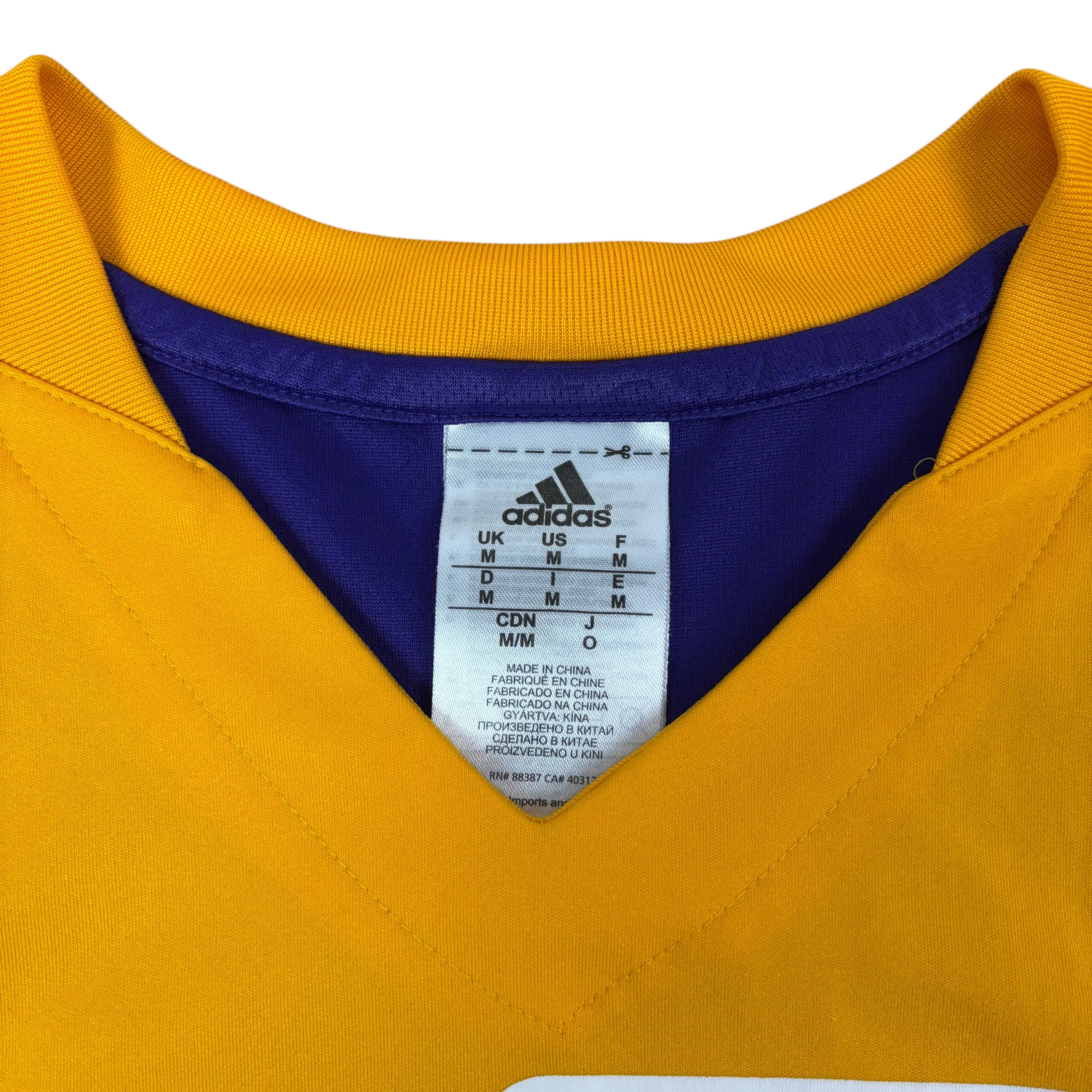 Adidas Los Angeles Lakers NBA 2014 Basketball Jersey (M)