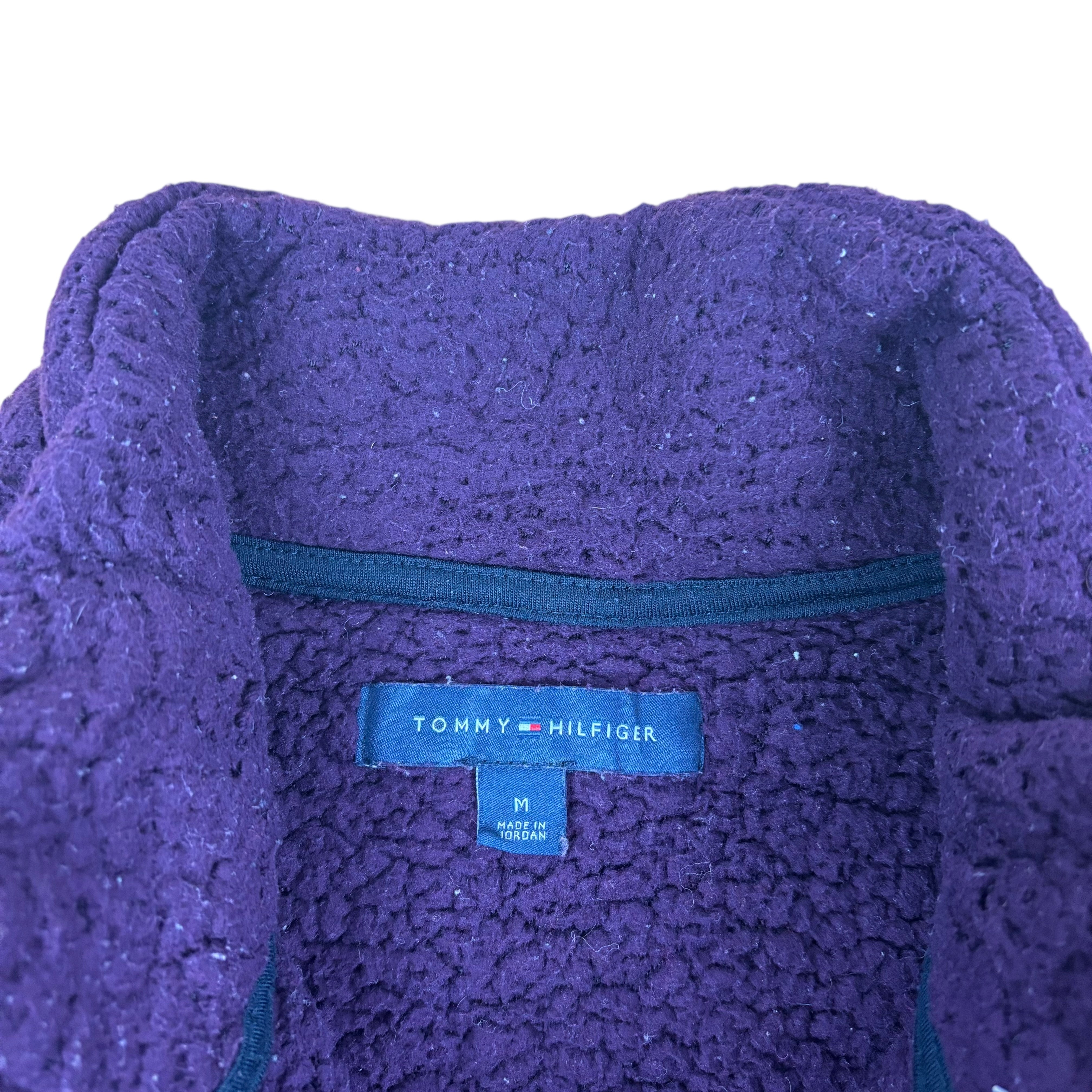 Tommy Hilfiger Purple Q-Zip Sherpa Fleece (Women’s M)