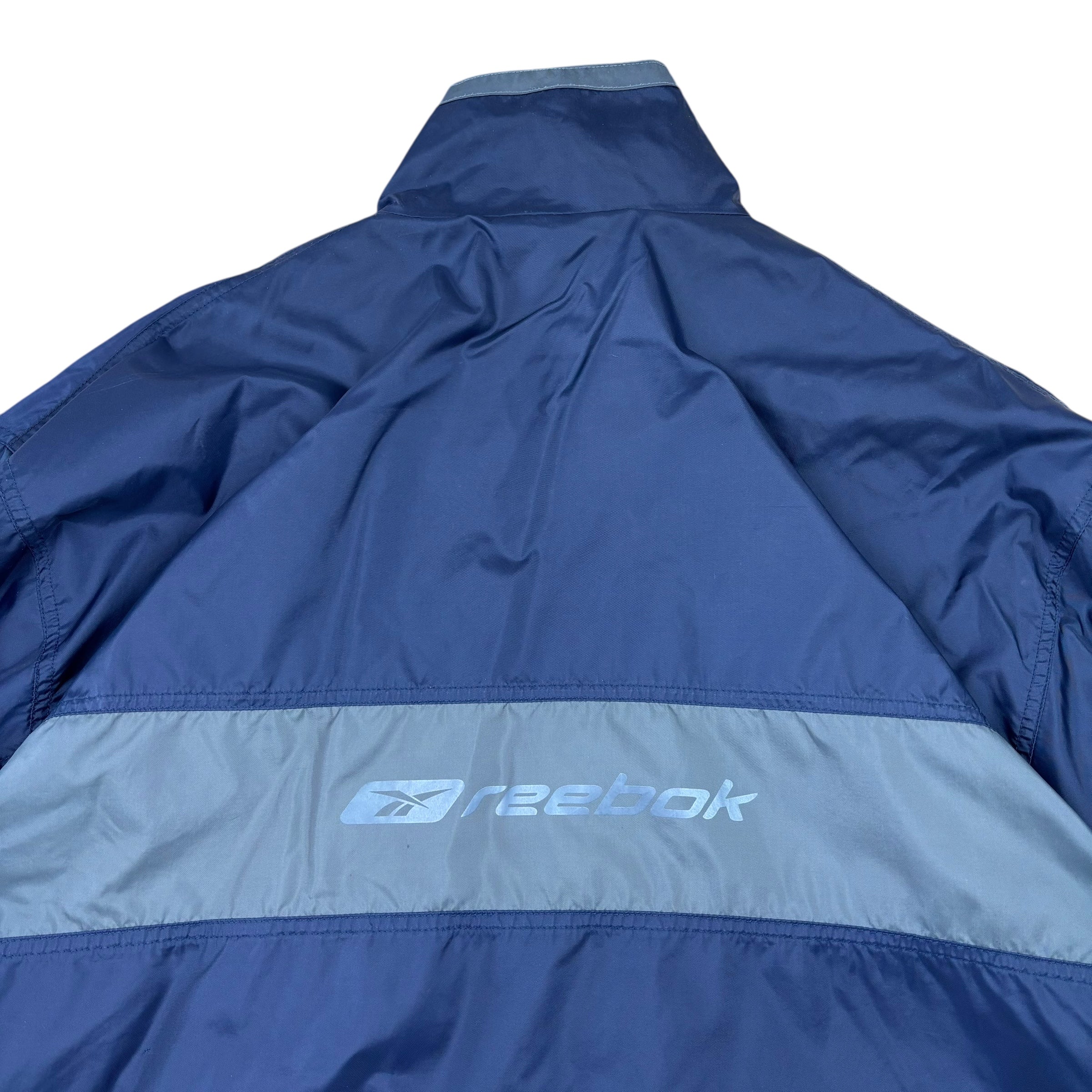Reebok Navy 90s Logo Windbreaker (L)