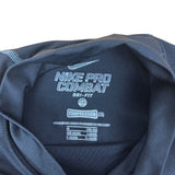 Nike Pro Combat Black Compression Dri-Fit LS Tee (M)
