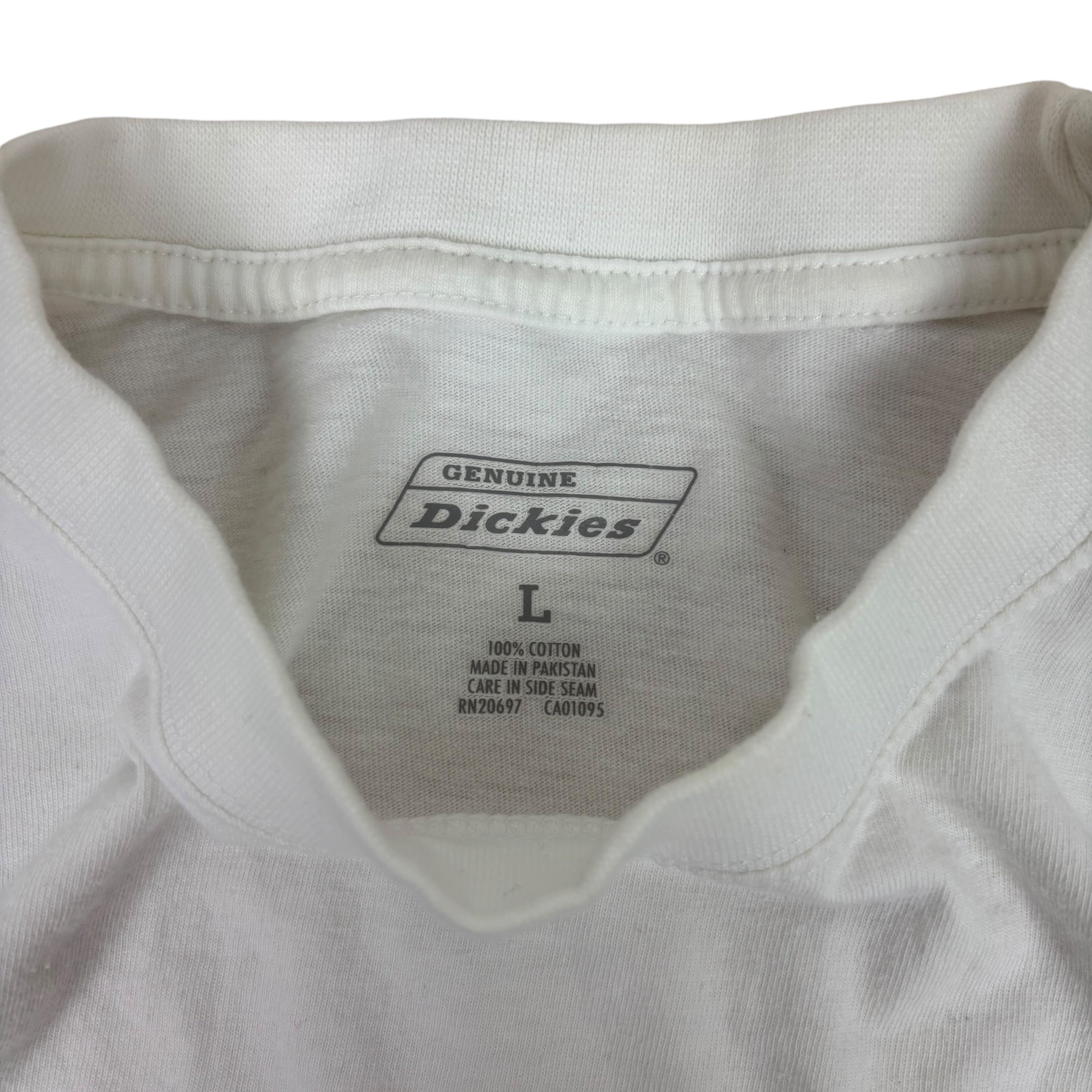 Dickies White Pocket Tee (L)