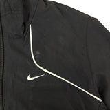Nike Athletic Dept. Y2K Black Logo Windbreaker (Women’s L)