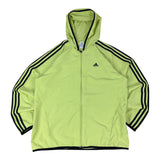 Adidas Lime-Green Y2K Windbreaker (Women’s XL)