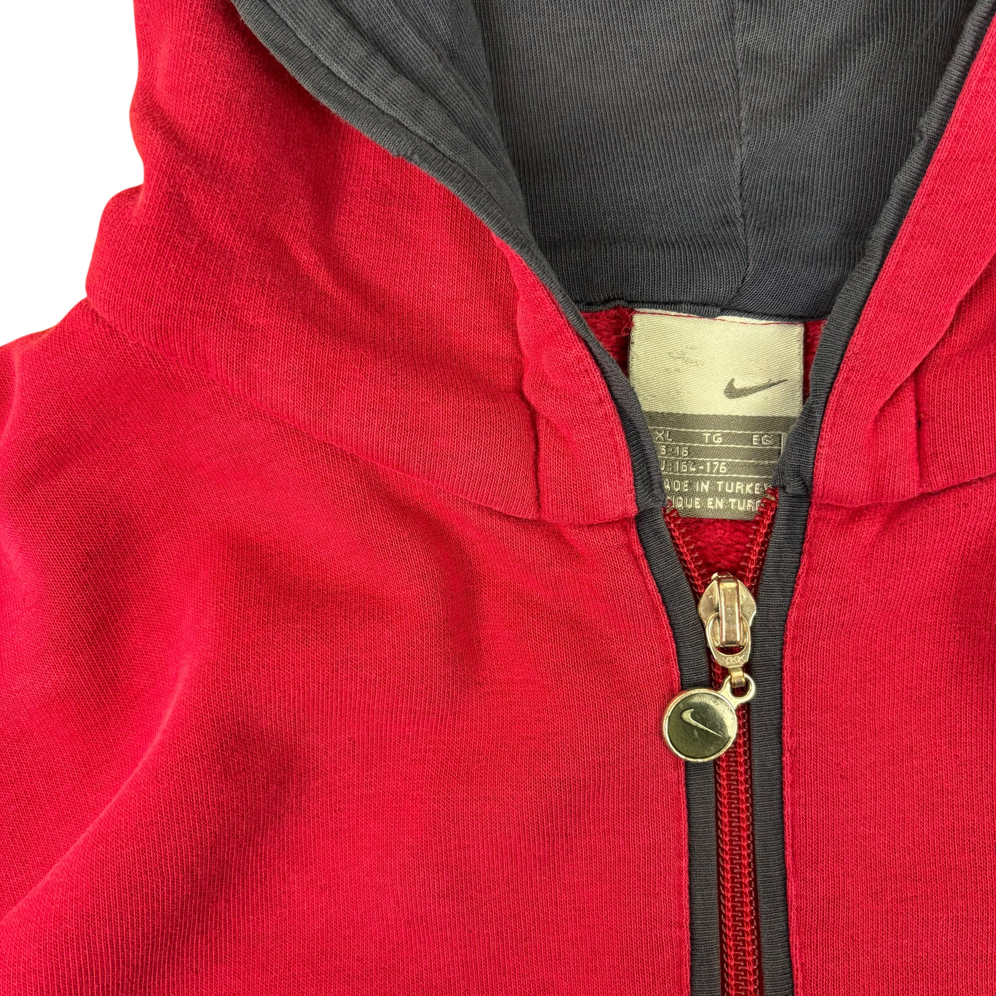 Nike Pink Y2K Zip Logo Hoodie (Women’s S)