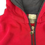Nike Pink Y2K Zip Logo Hoodie (Women’s S)