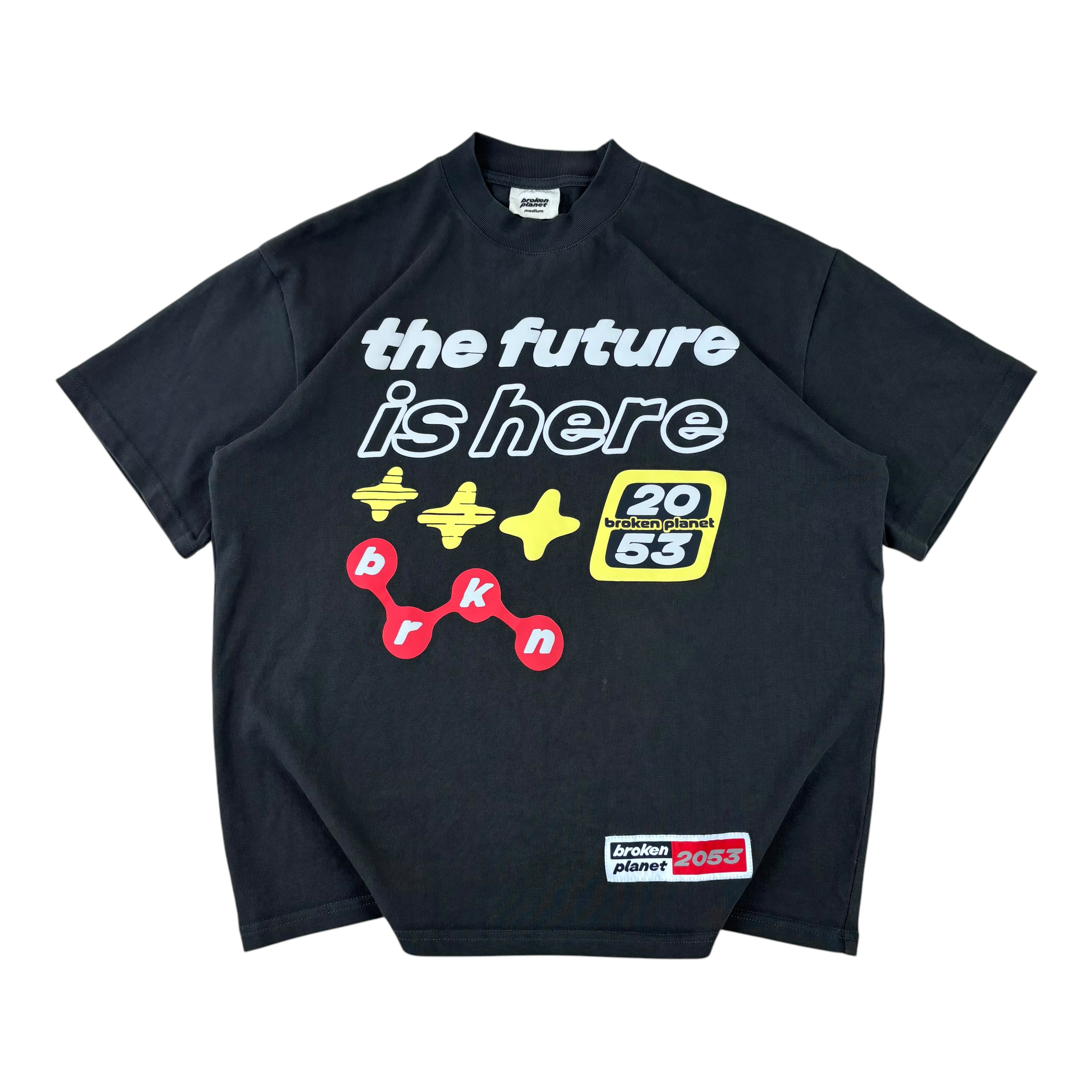 Broken Planet The Future Is Here Black Tee (M)