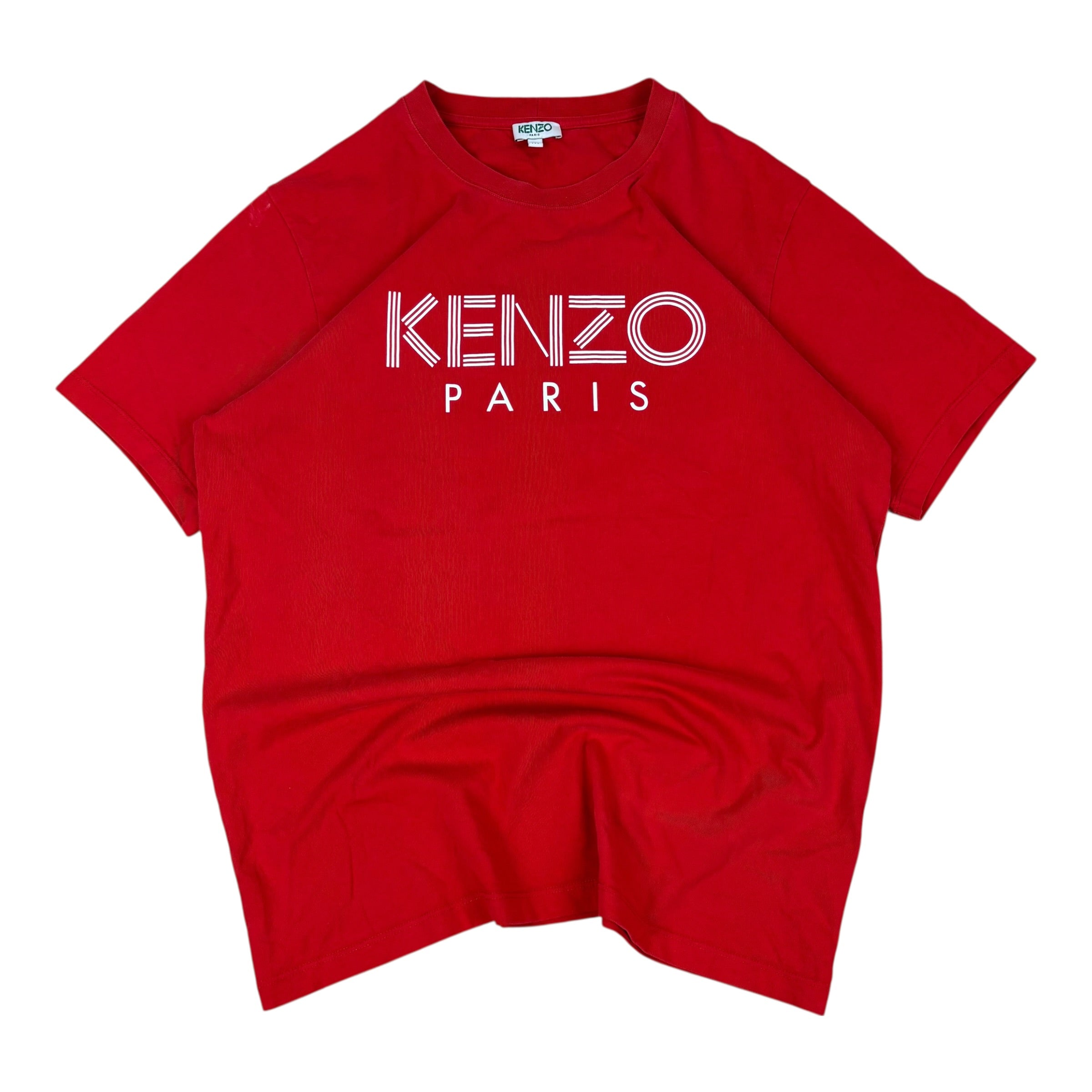 Kenzo Paris Red Logo Tee (S)