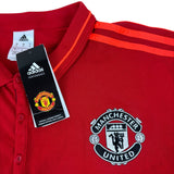 Adidas Manchester United FC 2015/16 Home Polo Shirt BNWT (XL)