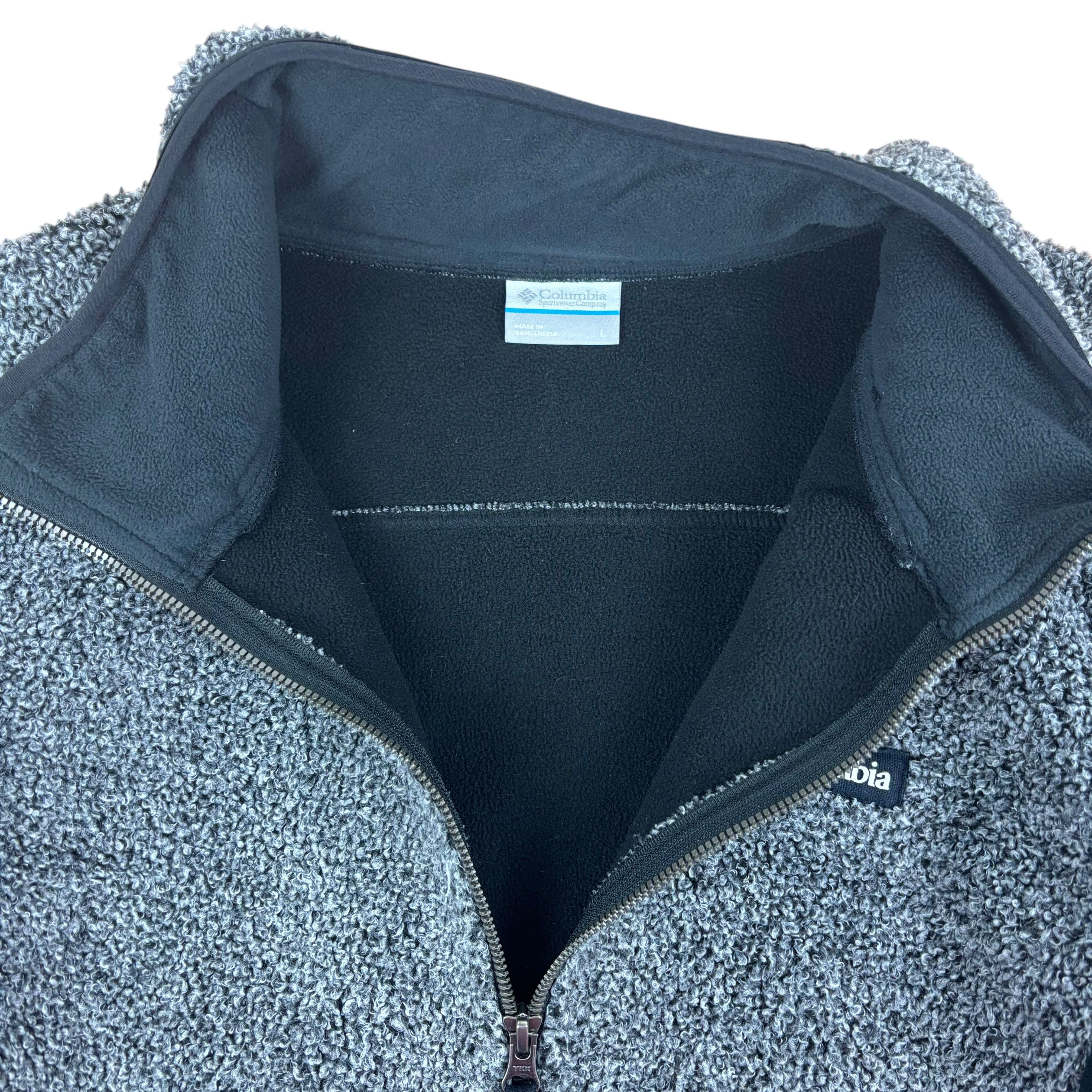Columbia Grey Logo Fleece (Women’s L)