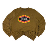 Diesel Brown Graphic Sweater (XL)