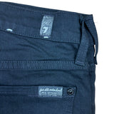 7 For All Mankind Black Y2K Bootcut Jeans (W24”)