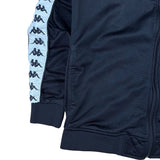 Kappa Black Logo-Tape Track Jacket (S)