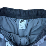 Nike Grey & Black Logo Shorts (S)