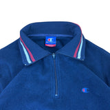 Champion Navy Q-Zip Fleece (M)