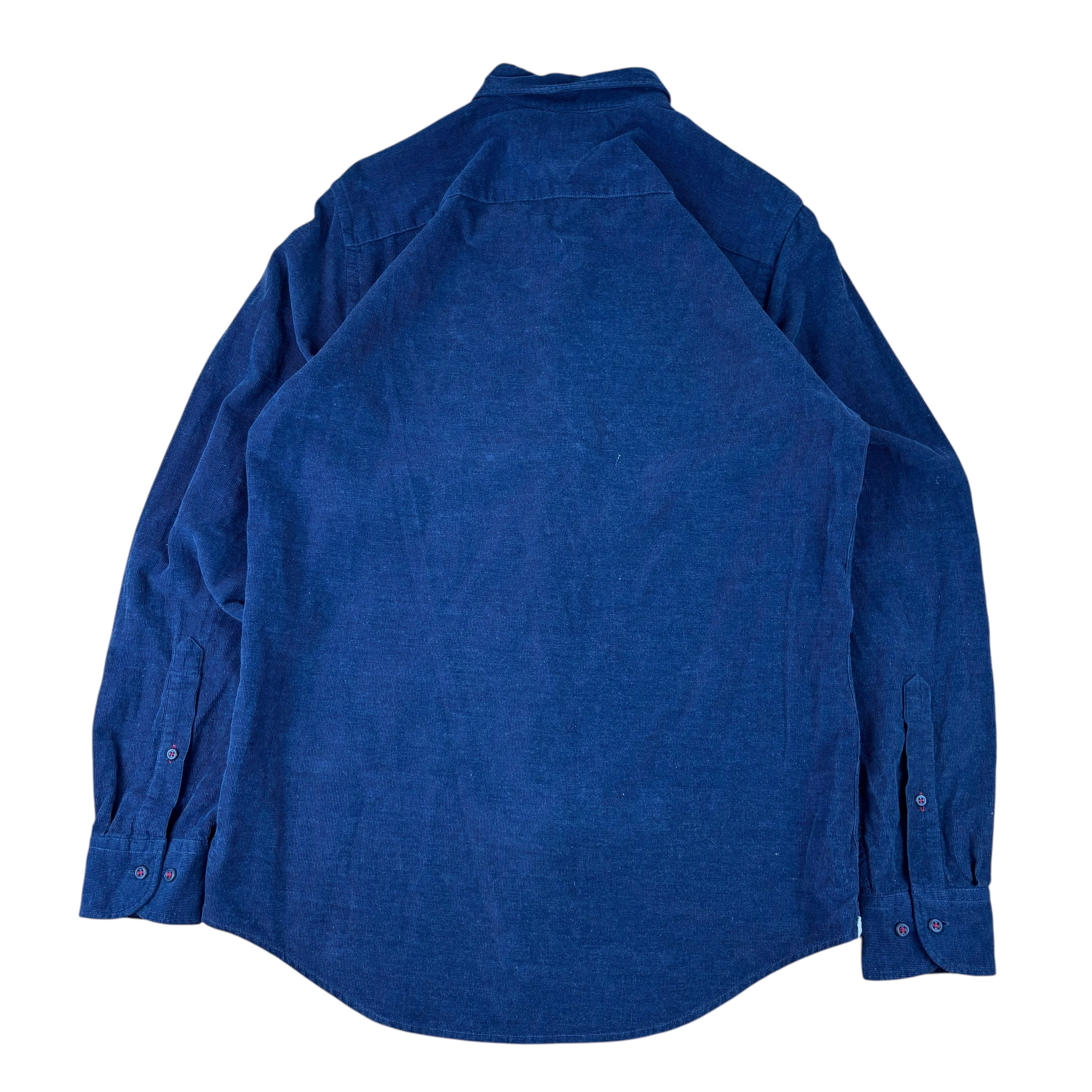 Tommy Hilfiger Navy Corduroy Shirt (S)