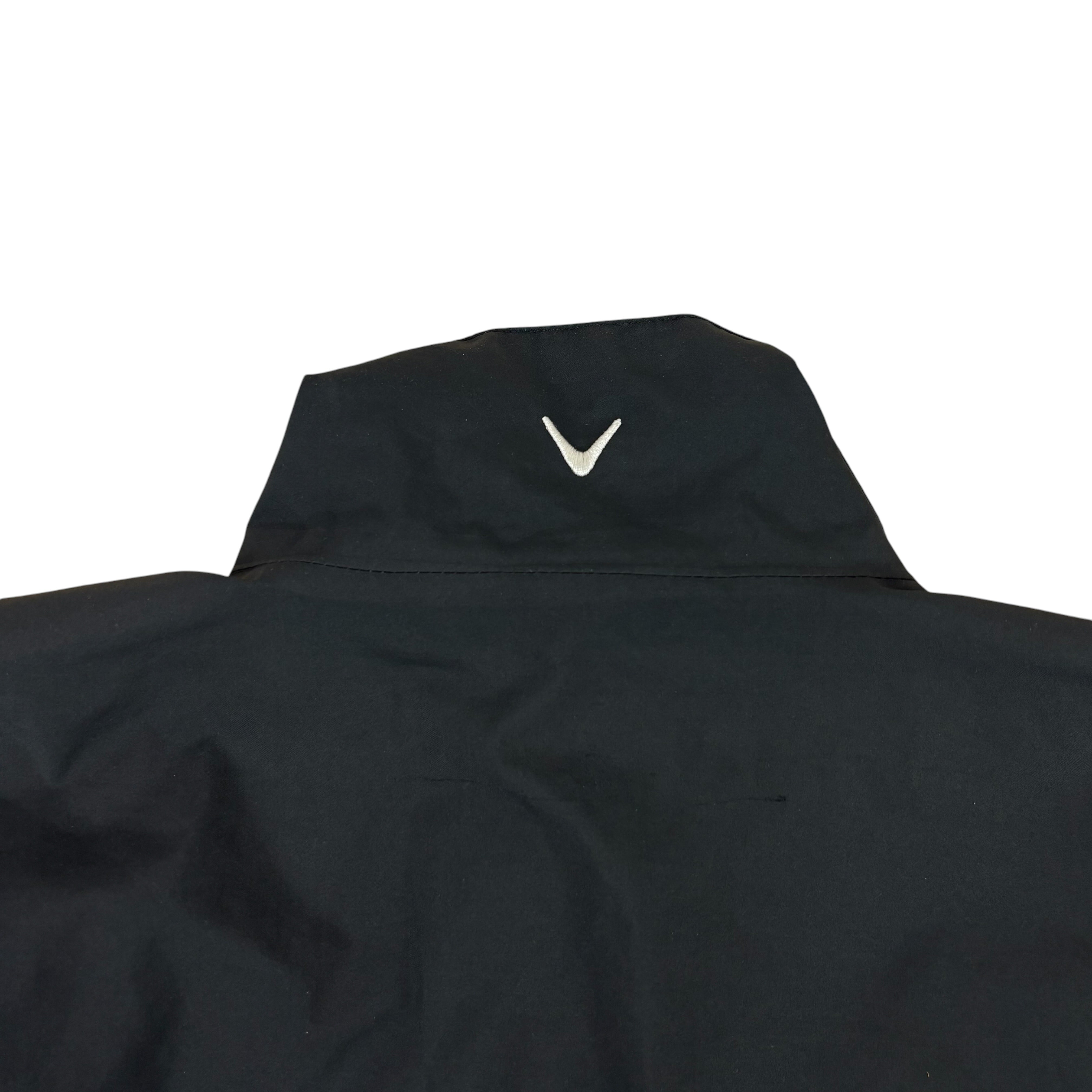 Callaway Golf Black Q-Zip Windbreaker (M)