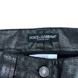Dolce&Gabanna Y2K Silver Denim Pants (Women’s S)