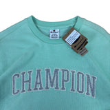 Champion Teal Varsity Sweater BNWT (L)