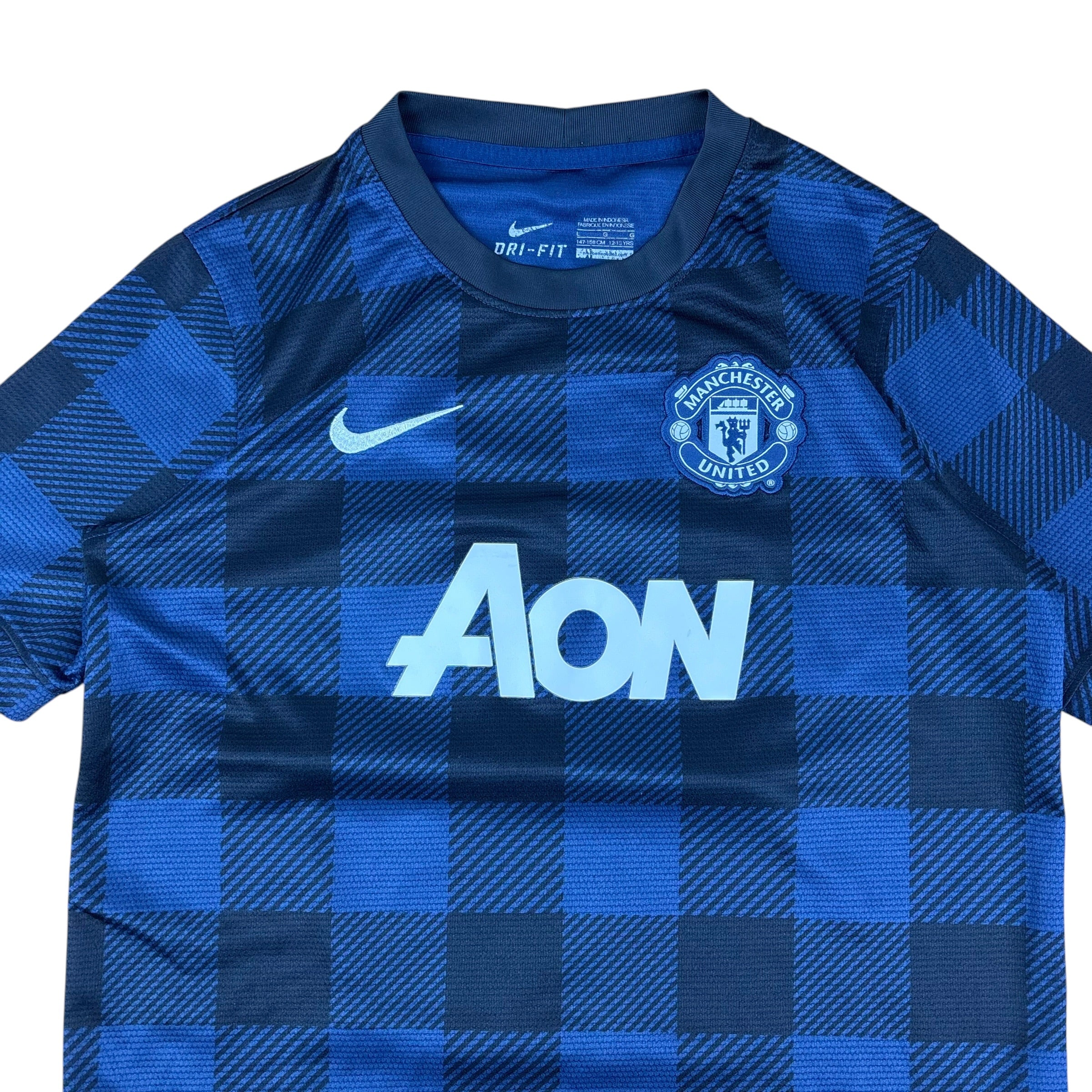Adidas Manchester United FC 2013/14 Elijah No.10 Away Jersey (12-13yrs)