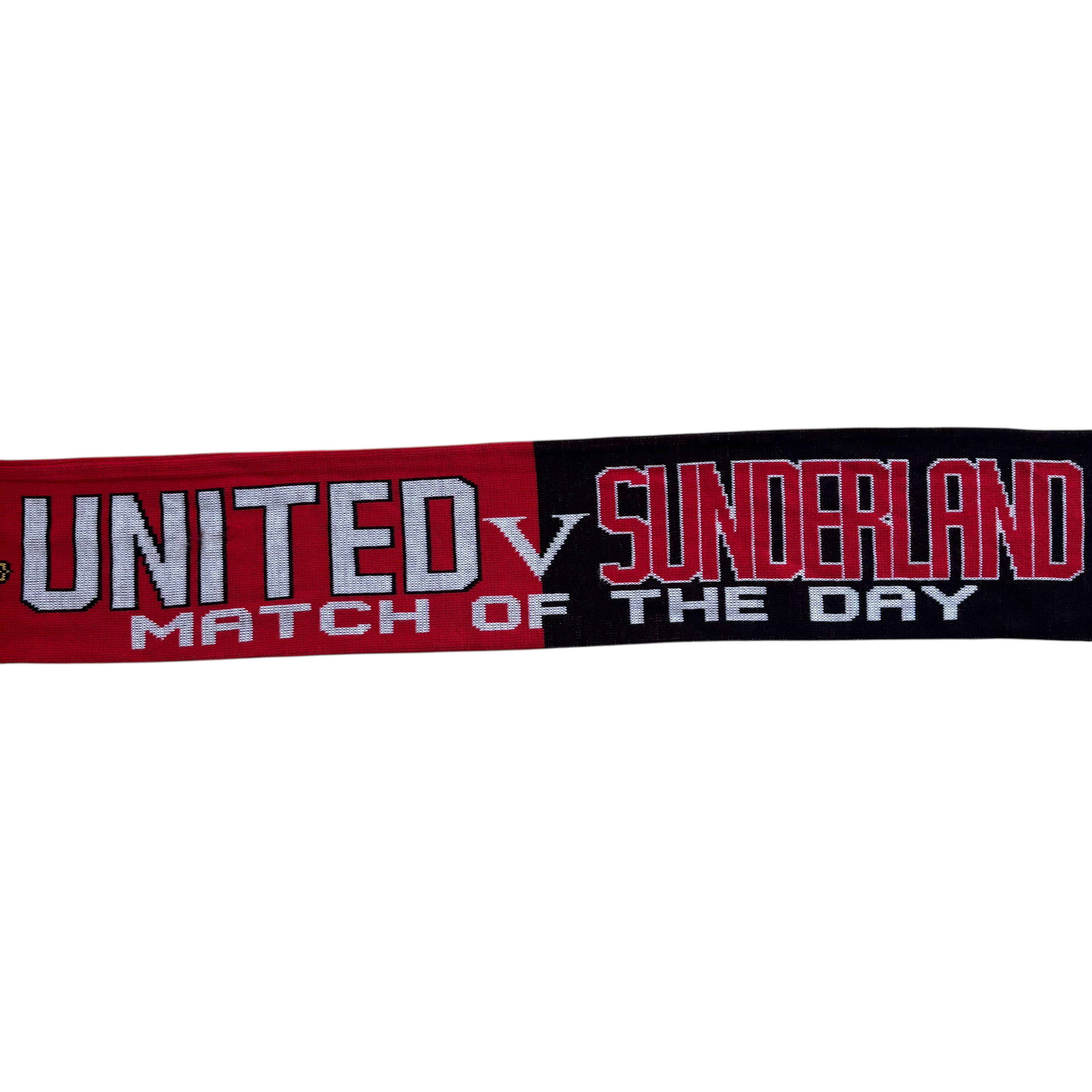 Manchester United FC x Sunderland AFC Match of the Day Football Scarf