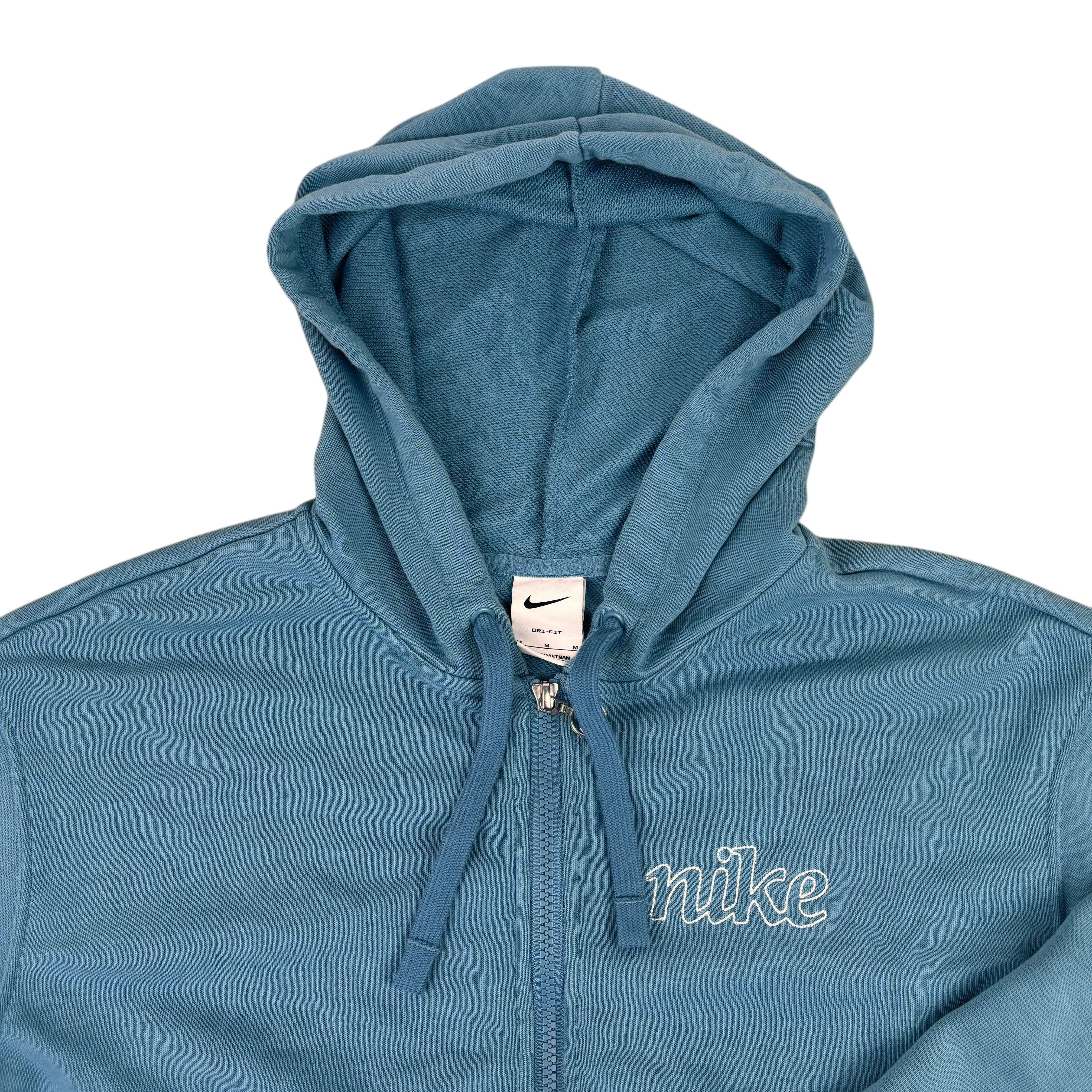 Nike Blue Spell-Out Hoodie (Women’s M)