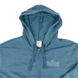 Nike Blue Spell-Out Hoodie (Women’s M)
