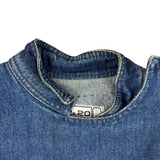 20&20 90s Asymmetrical Zip Denim Jacket (Women’s M)