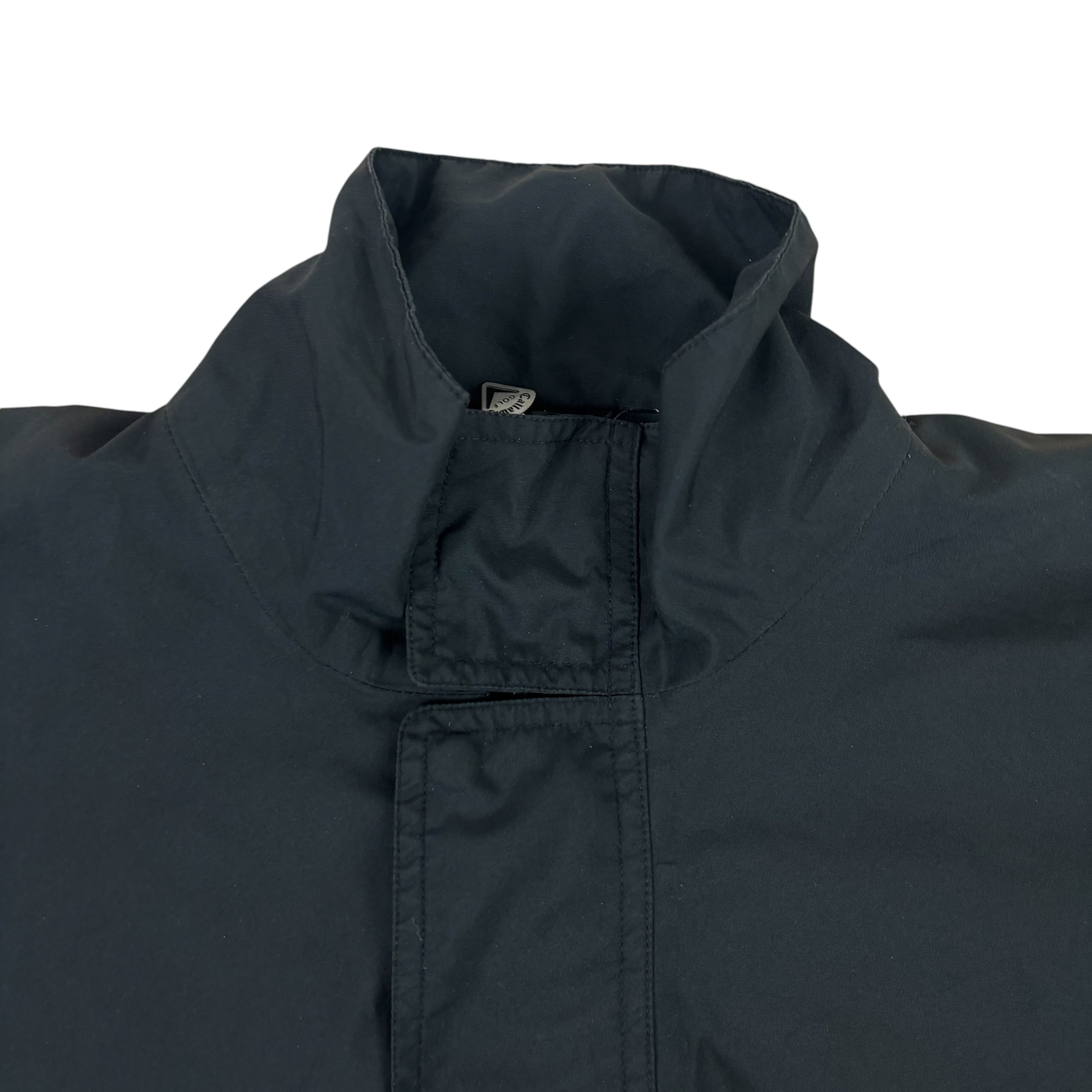 Callaway Golf Black Q-Zip Windbreaker (M)