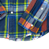 Lee Pearl Snap Flannel Shirt (S)