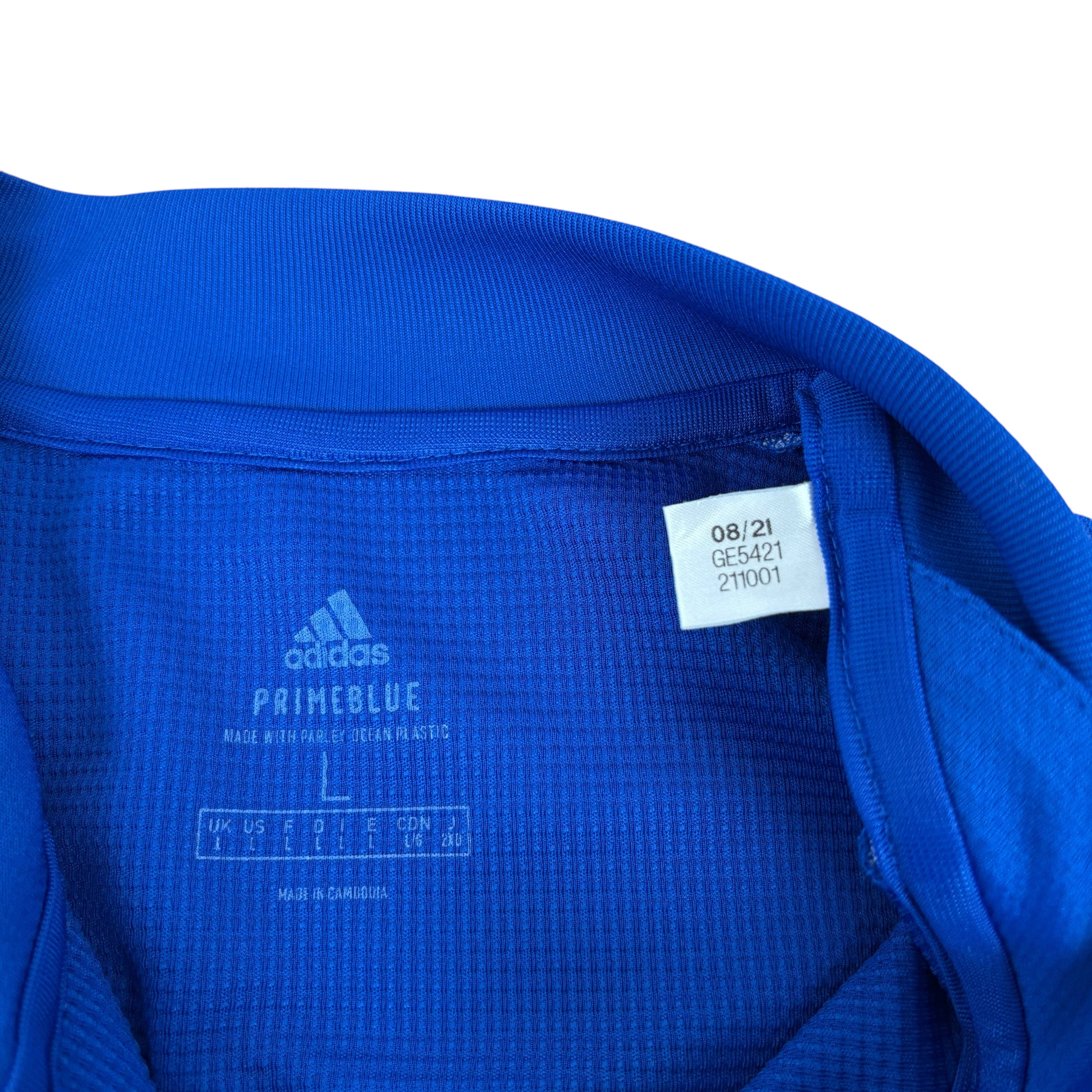 Adidas Northern Ireland Football 2021/22 Training Q-Zip Track Jacket (L)