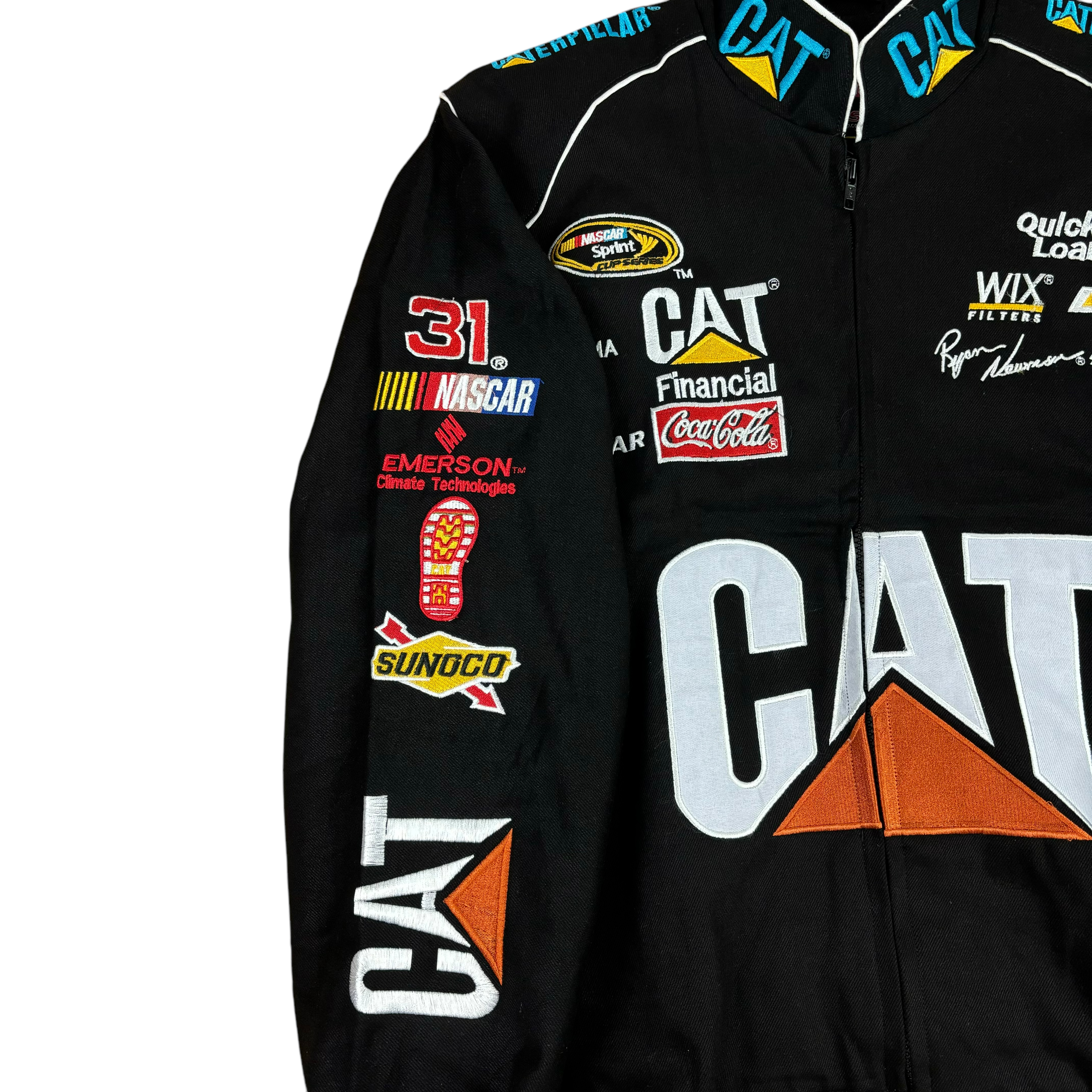 NASCAR Ryan Newman Chevrolet CAT Racing Jacket (L)