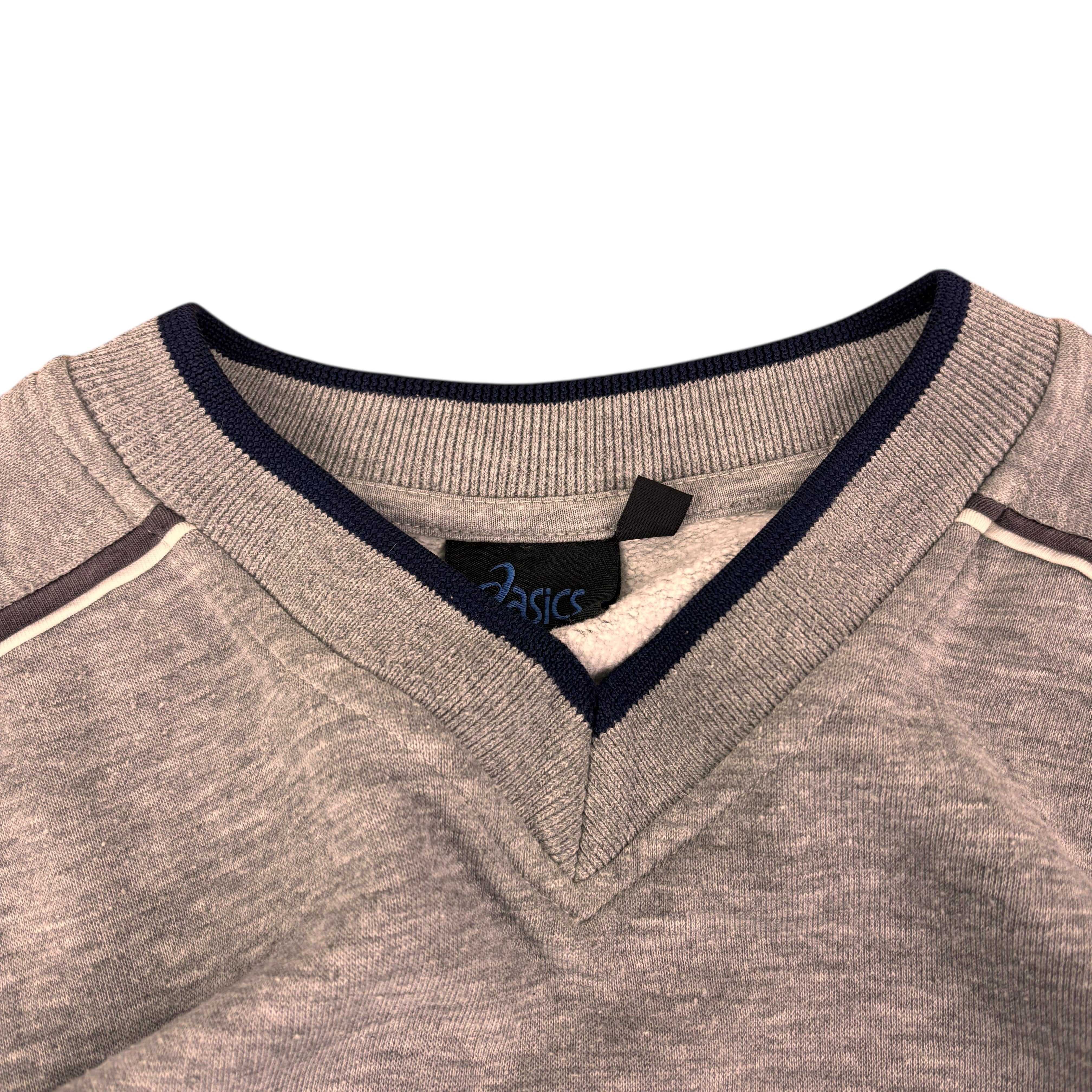 ASICS 90s Grey Sweater (M)