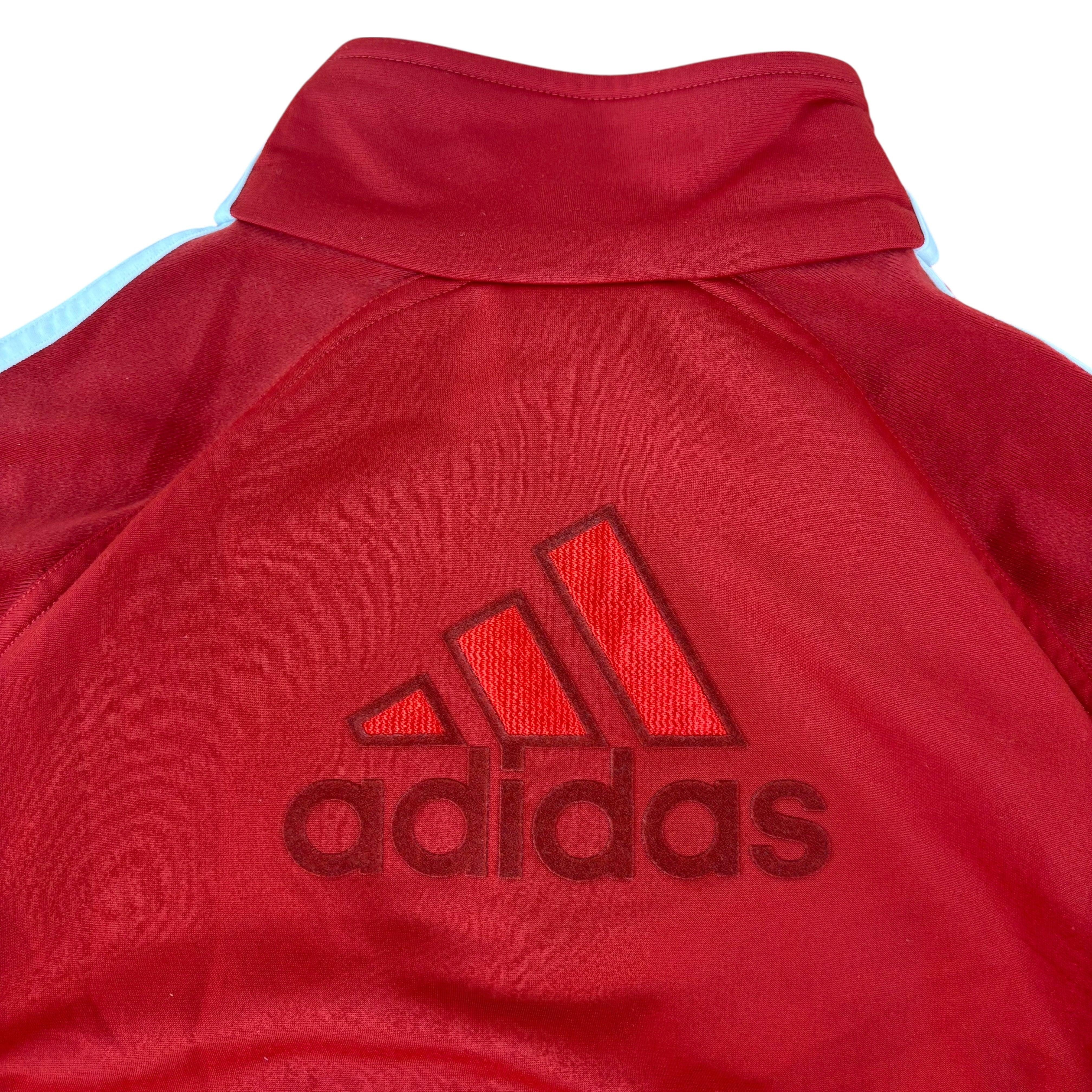 Adidas Y2K Red Track Jacket (L)