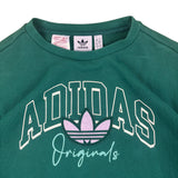 Adidas Originals Green Trefoil Sweater (9-10yrs)