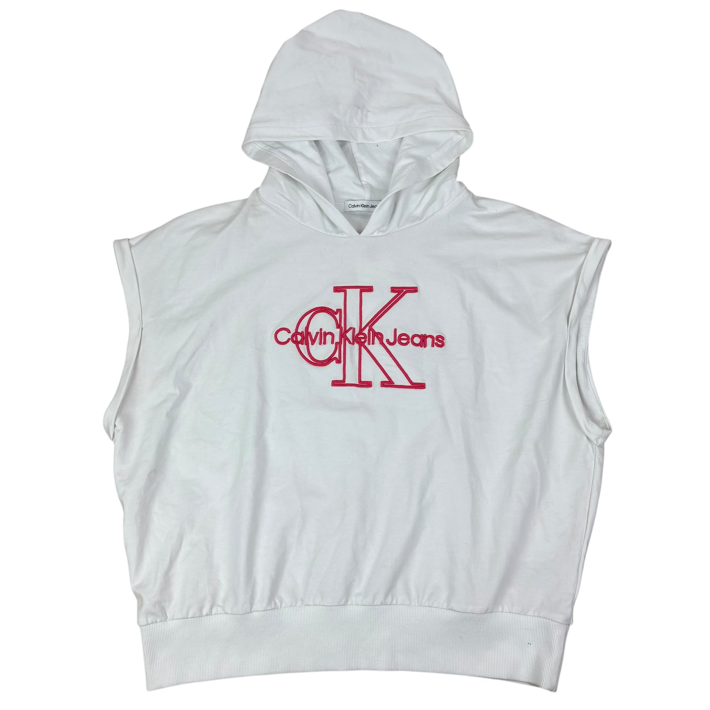 Calvin Klein Sleeveless Logo Hoodie BNWT (Women’s L)