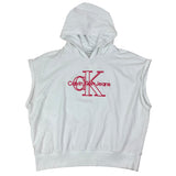 Calvin Klein Sleeveless Logo Hoodie BNWT (Women’s L)