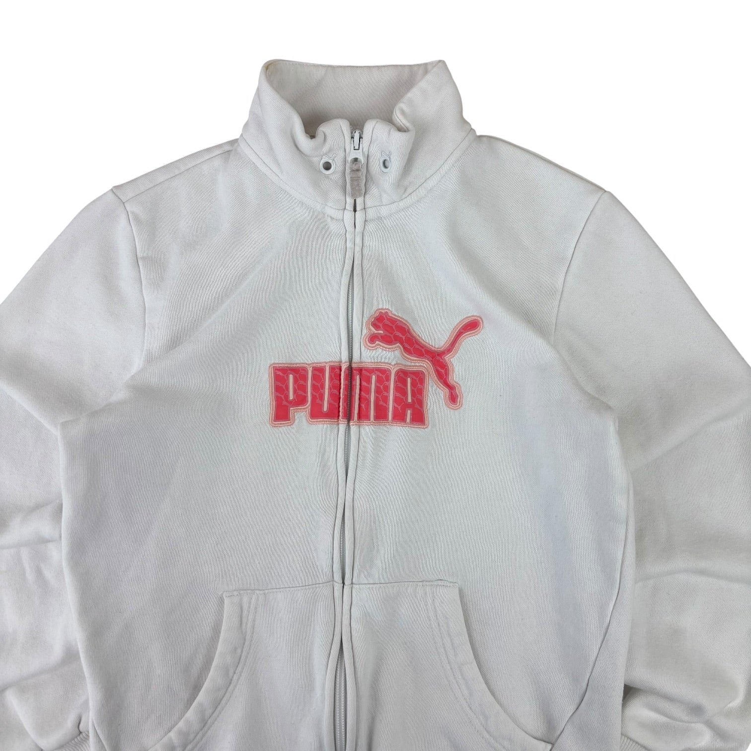 Puma Y2K White Track Jacket (Women’s S)