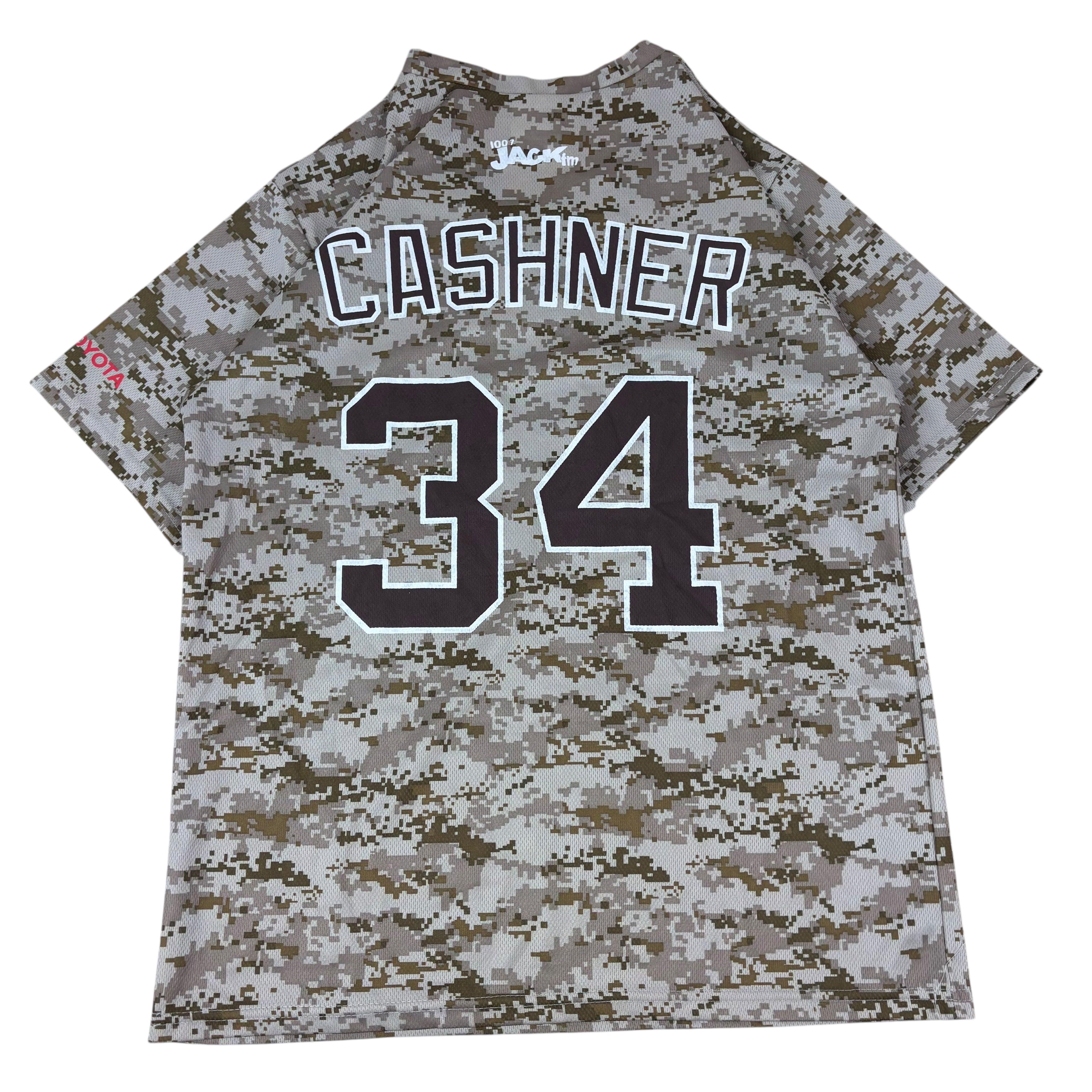 San Diego Padres MLB 2014 Cashner No.34 Digicamo Baseball Jersey (XL)