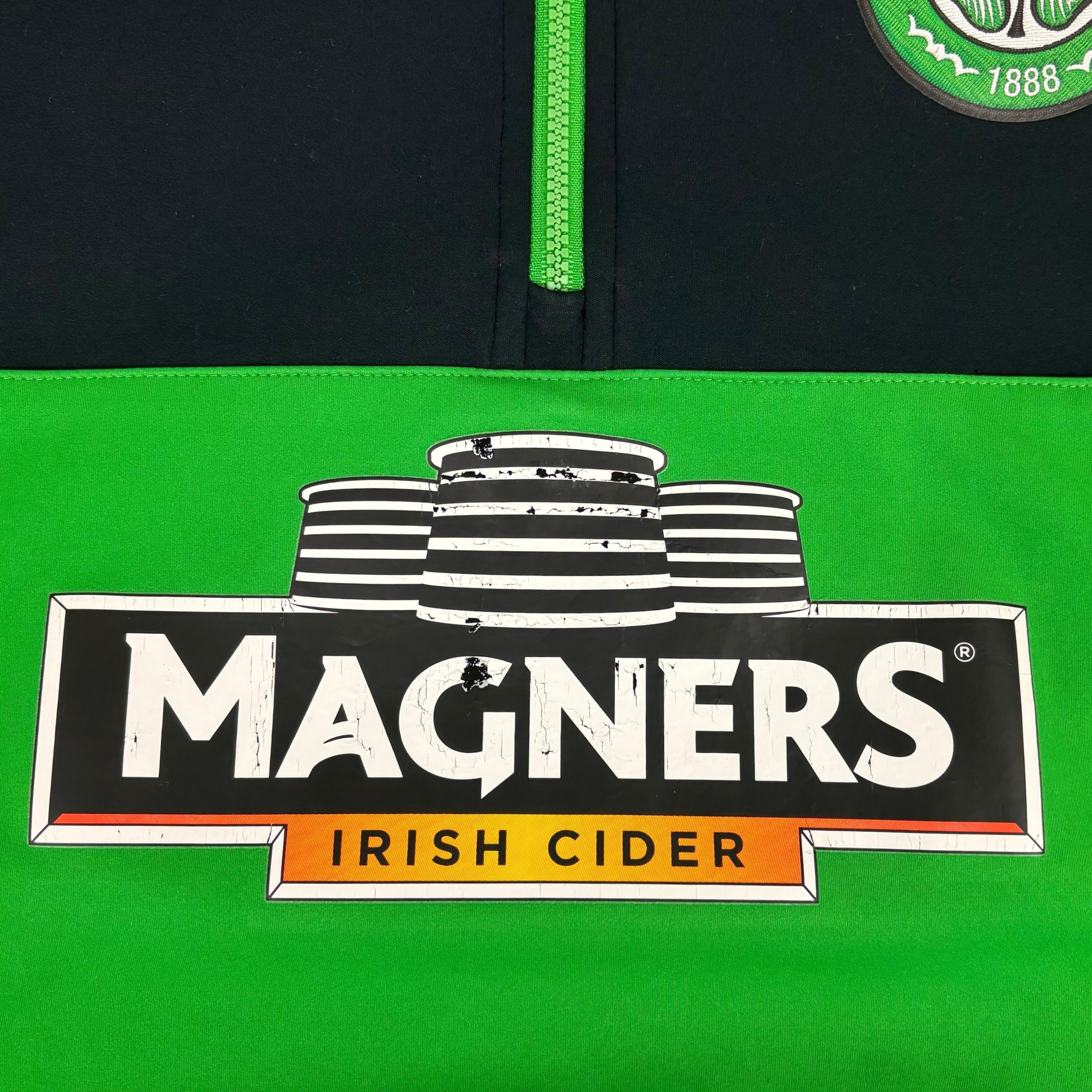 New Balance Celtic FC 2016/17 Q-Zip Home Windbreaker (L)