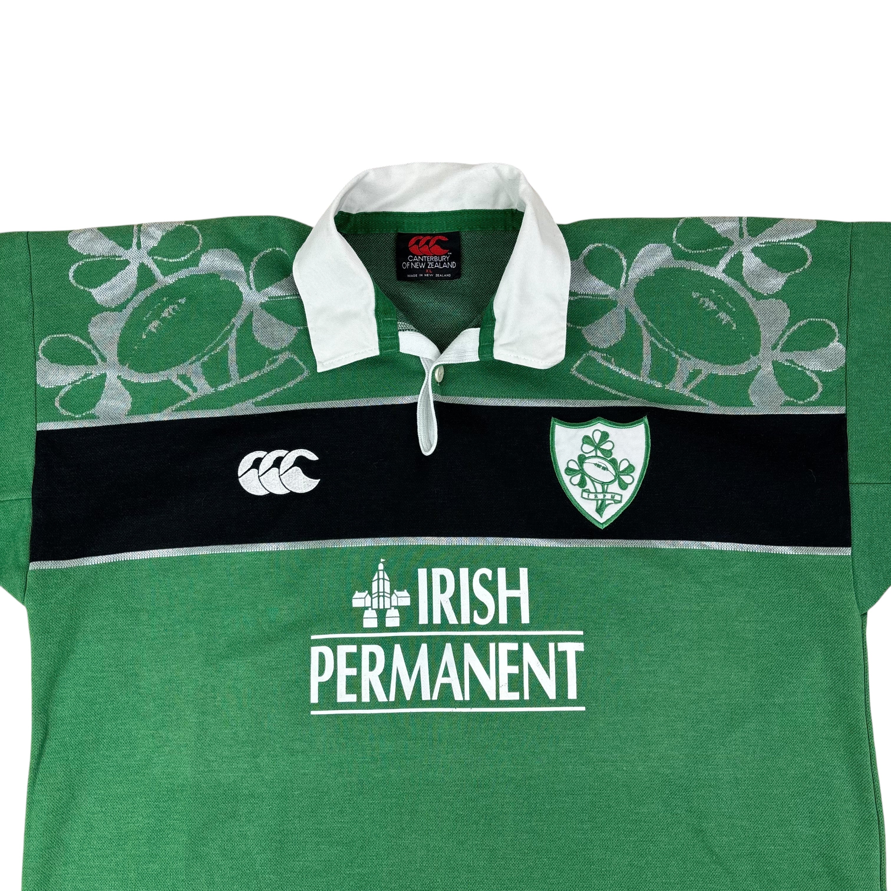 Canterbury IRFU Ireland Rugby 2001/02 Training Jersey (XL)
