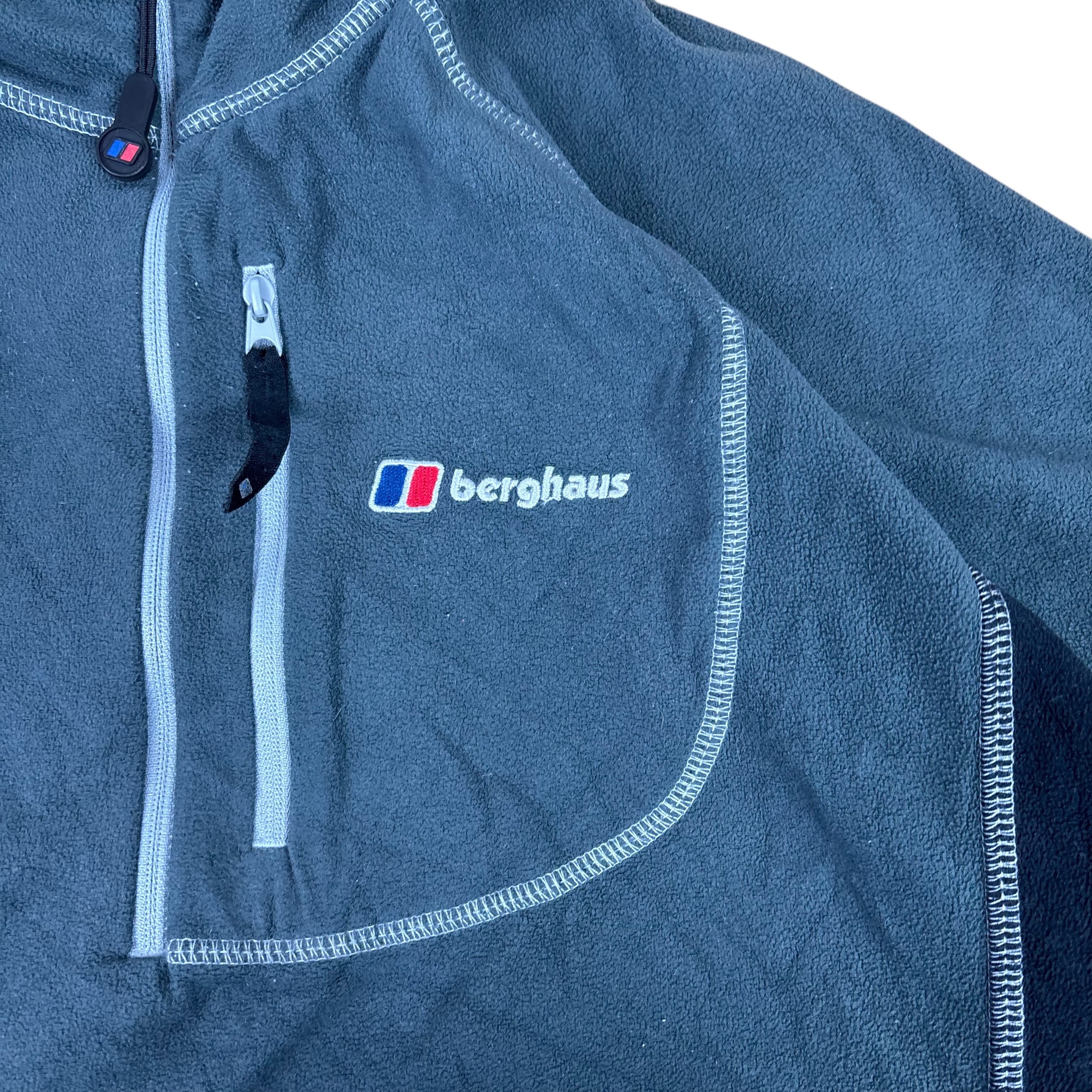 Berghaus Grey Q-Zip Fleece (L)