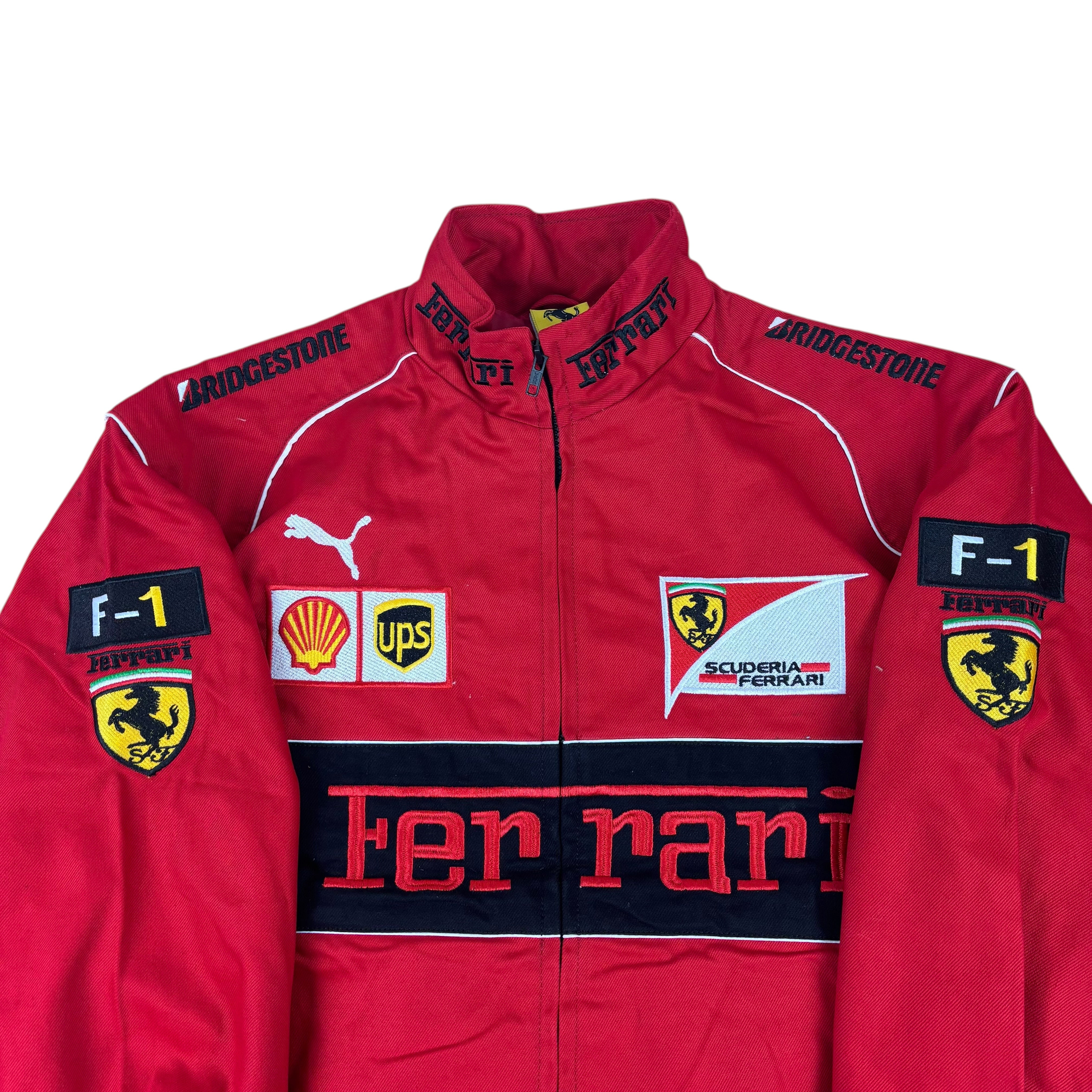 Puma Scuderia Ferrari Red F1 Racing Jacket (XL)