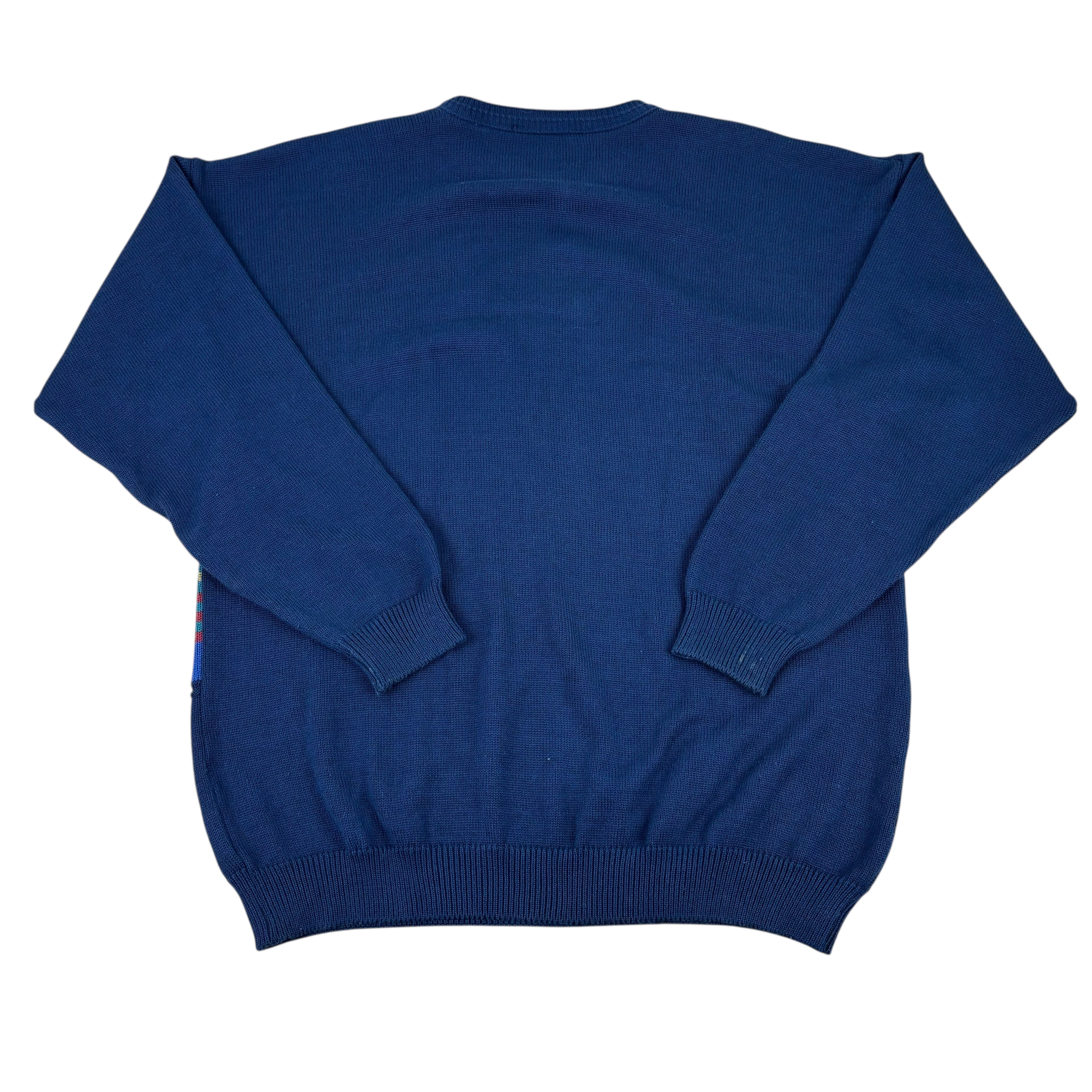 Tricot Colours Vintage Made in Ireland Knitted Fisherman Sweater (L)