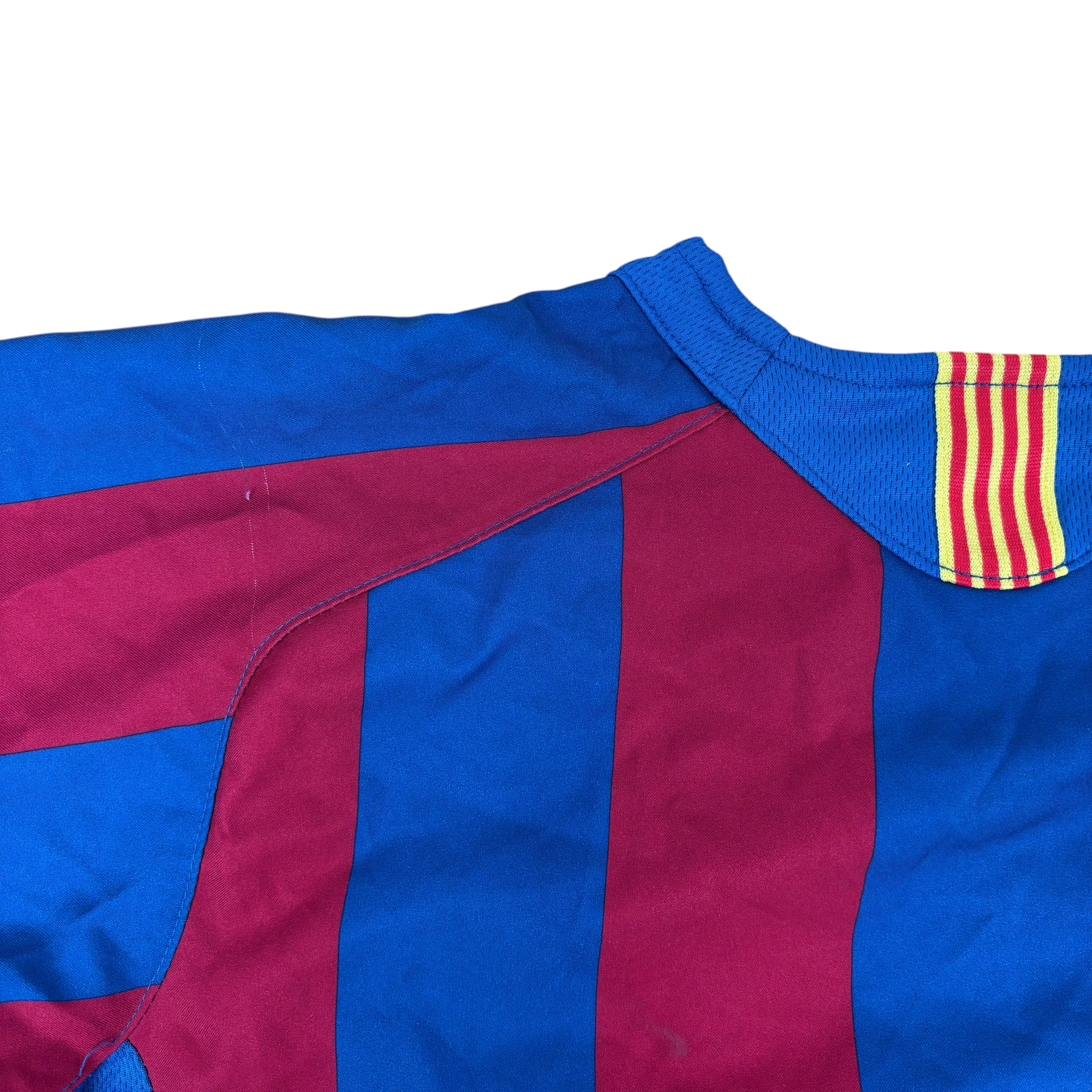 Nike T90 FC Barcelona 2005/06 Home Jersey (XS)