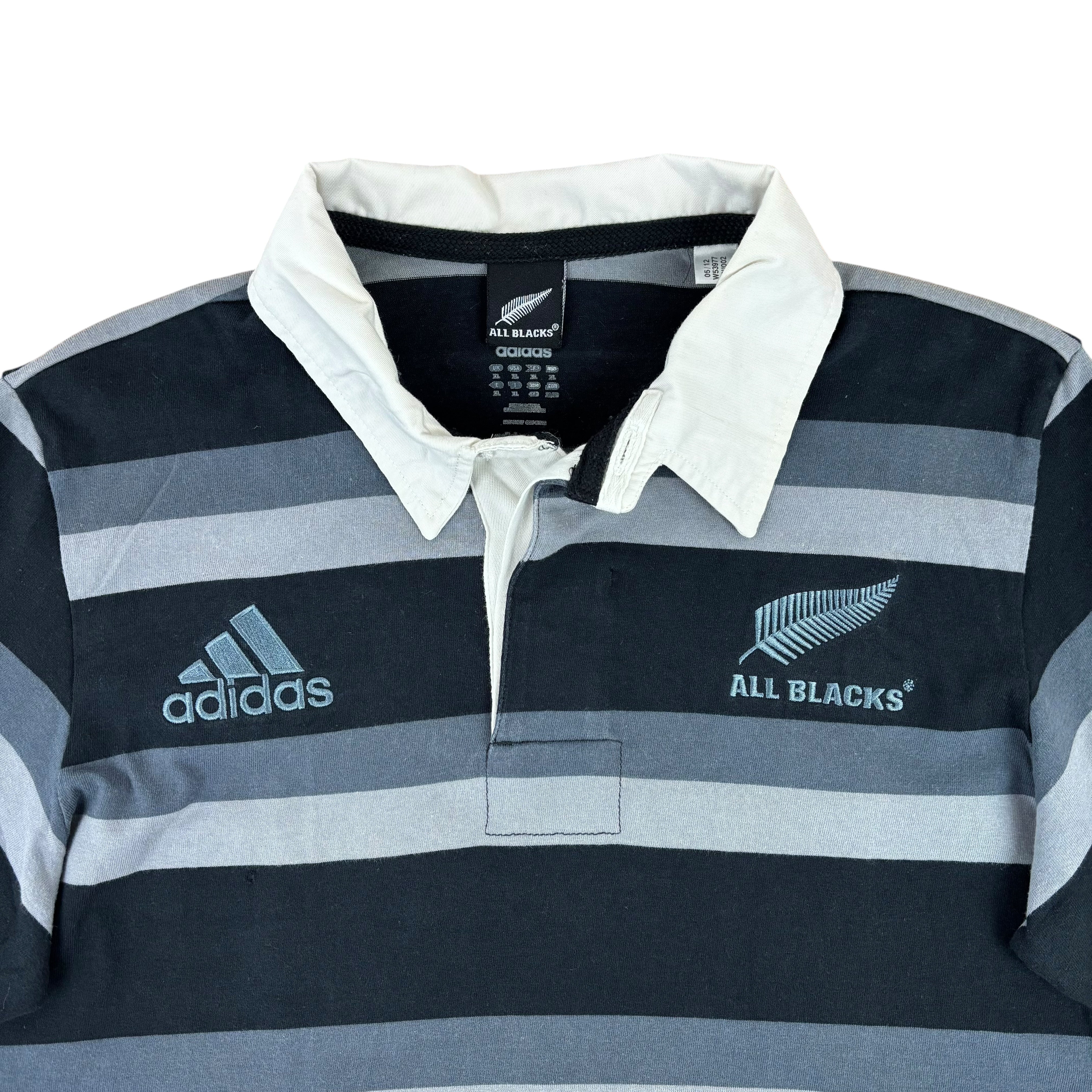 Adidas New Zealand All Blacks Rugby 2012/13 Rugby Shirt (XL)