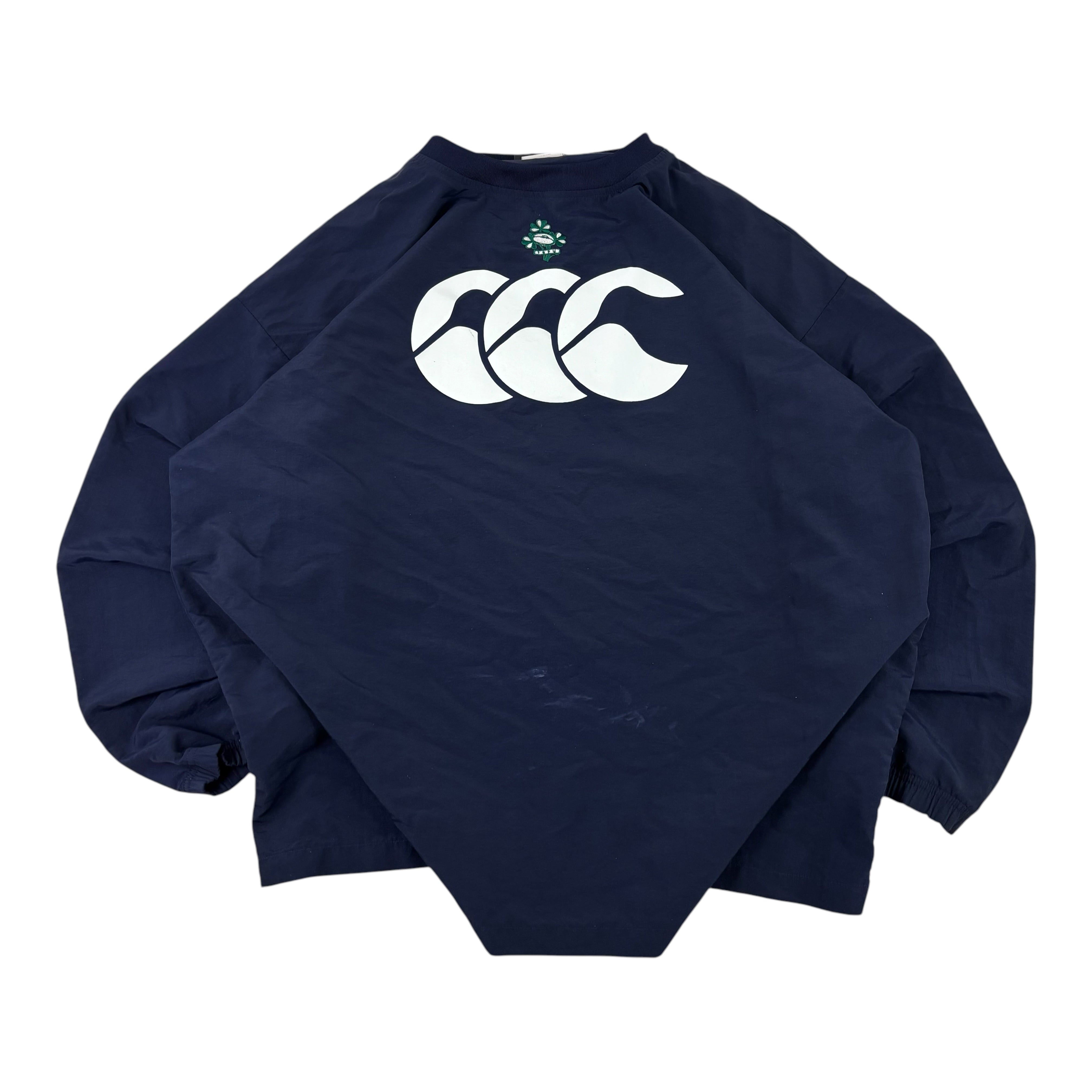 Canterbury Ireland Rugby IRFU 2000/01 Pull-Over Windbreaker (XXL)