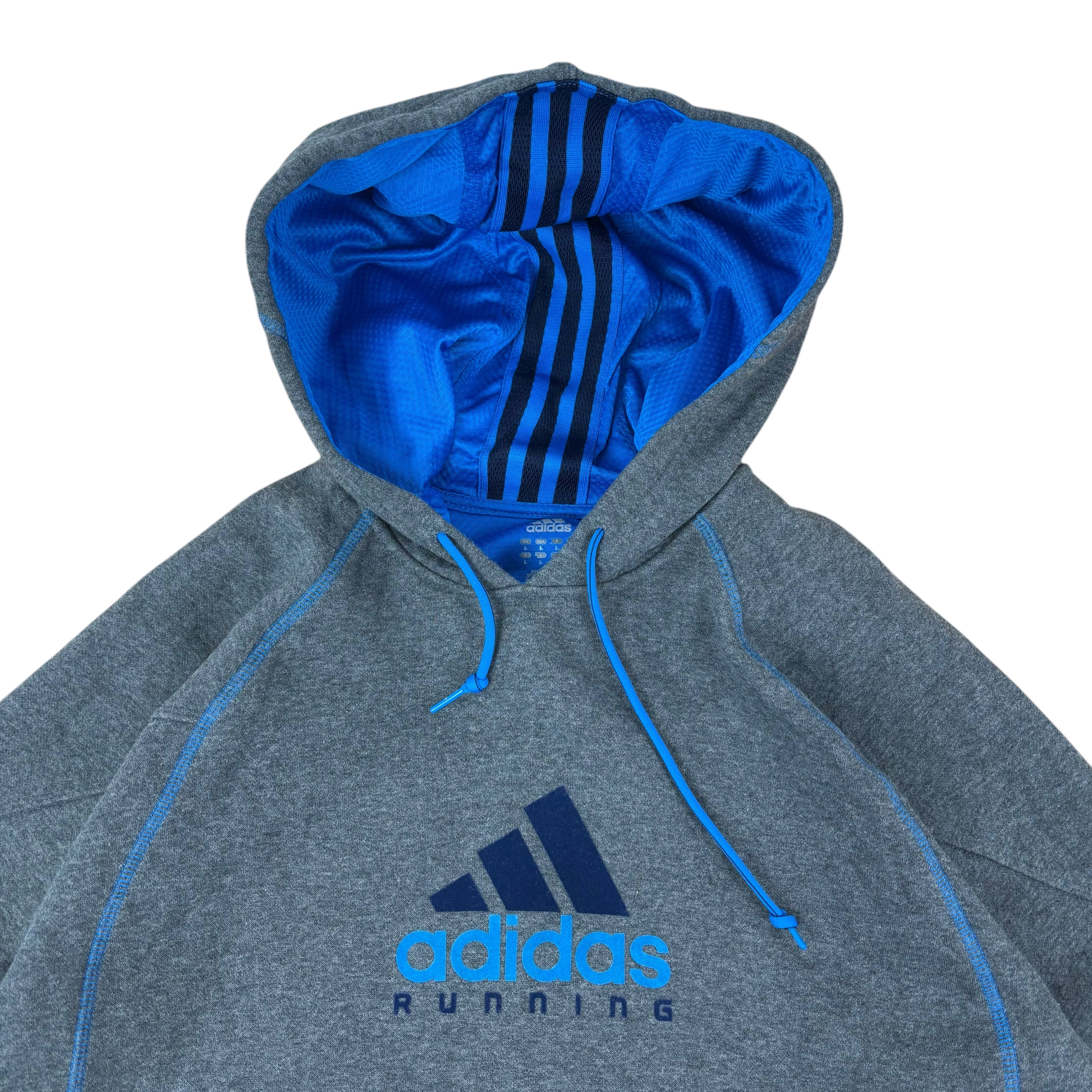Adidas Running Y2K Grey Hoodie (L)