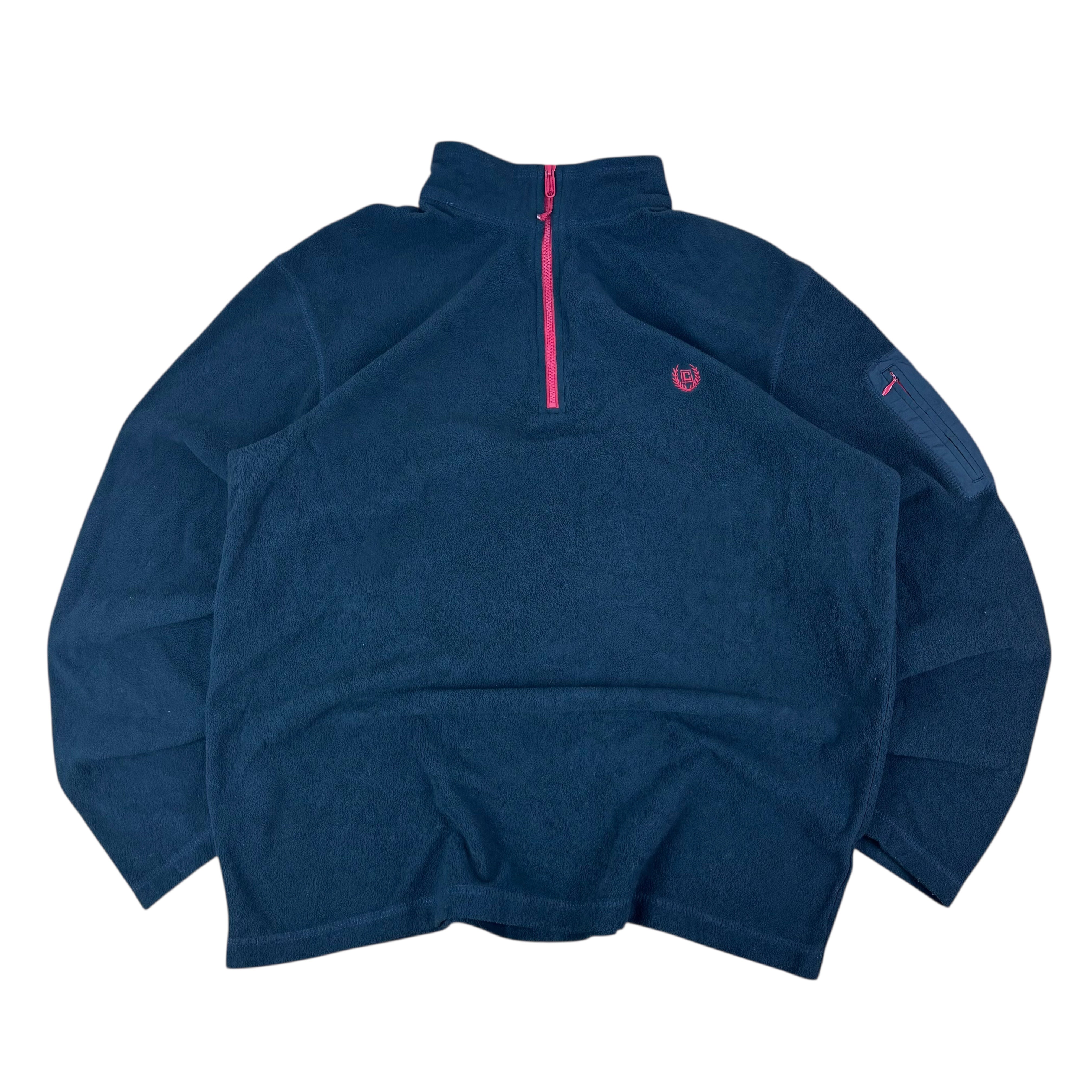 Chaps Sport Ralph Lauren Black Q-Zip Fleece (L)