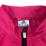 Adidas Y2K Pink Logo Windbreaker (Women’s S)